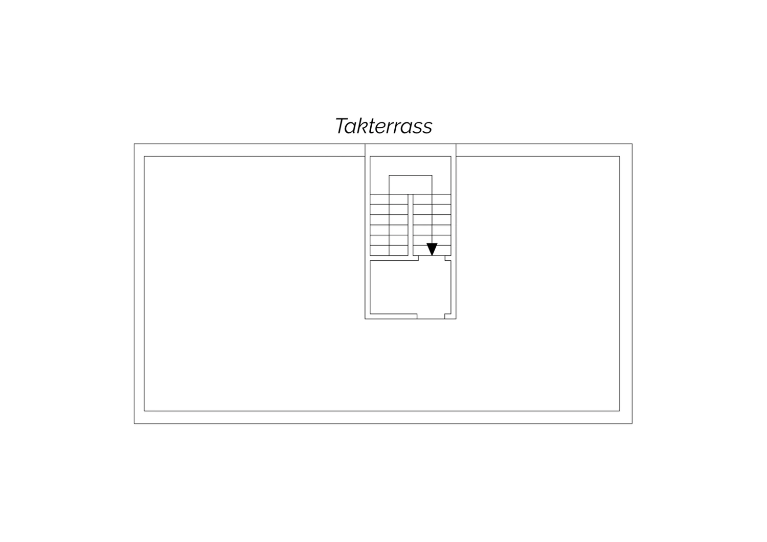 Planritning takterrass