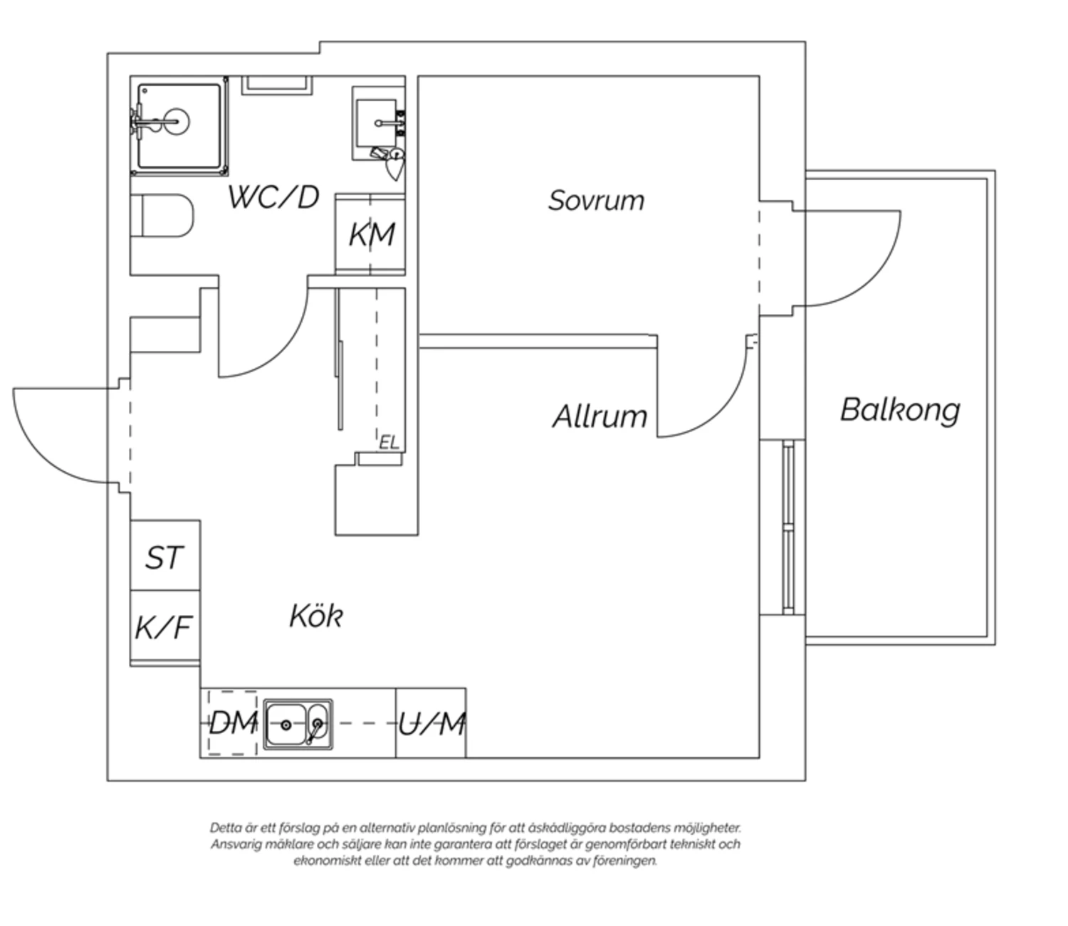 Alternativ planritning