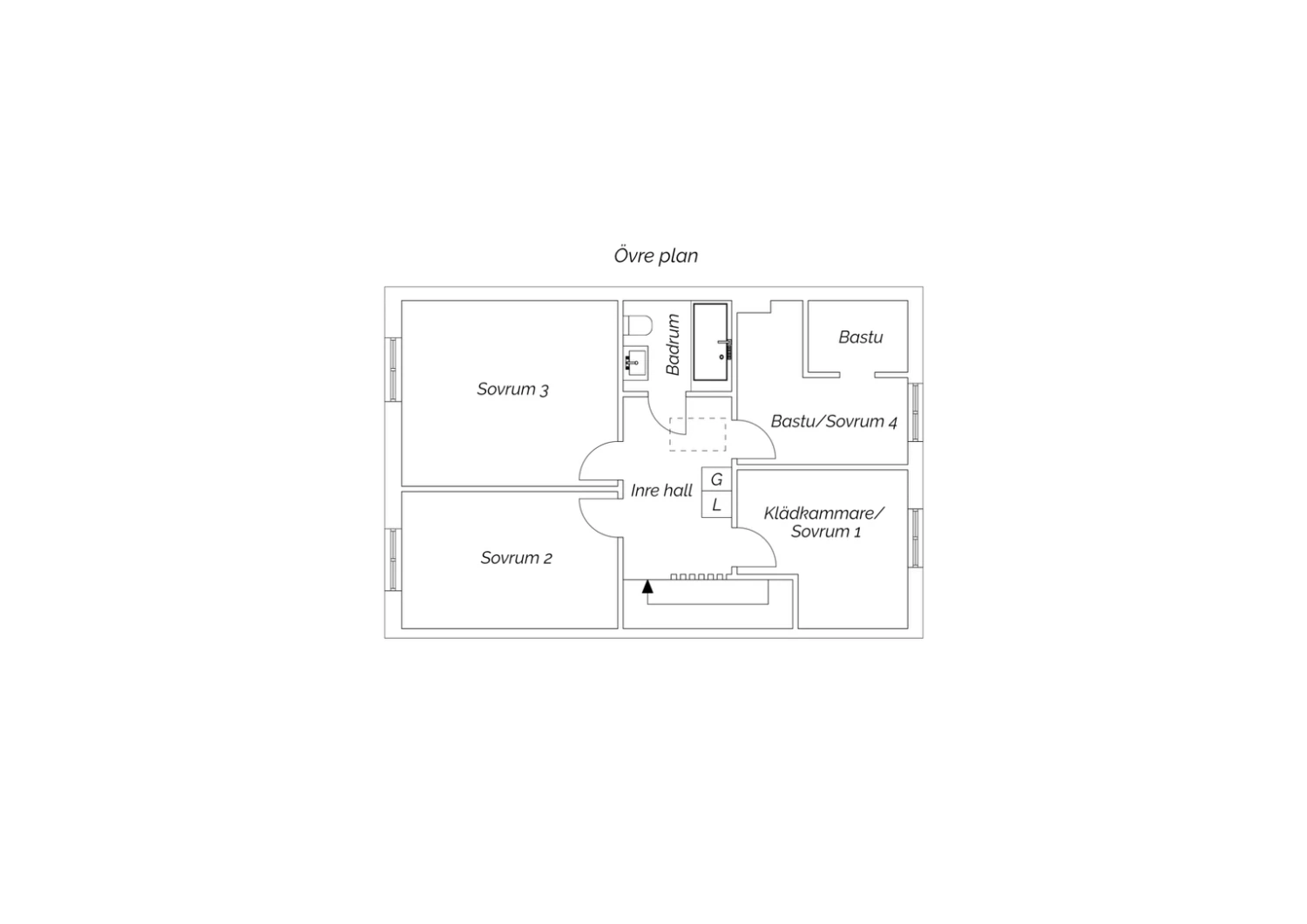 Övre plan