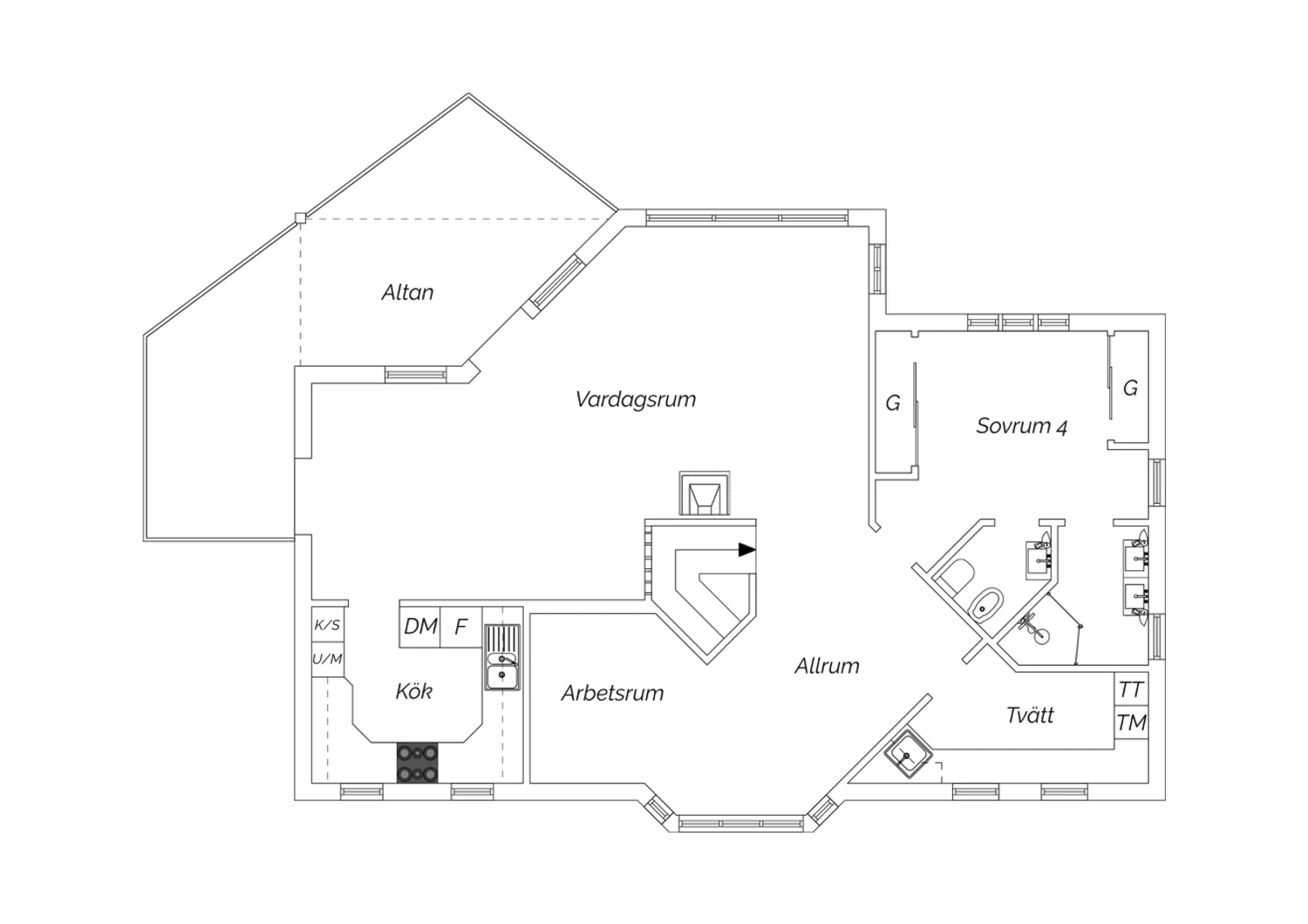 Övre plan