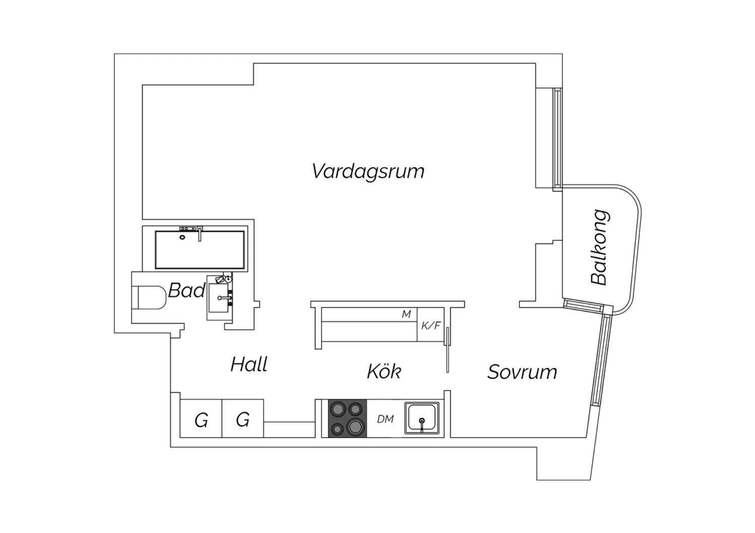 Alternativ planritning