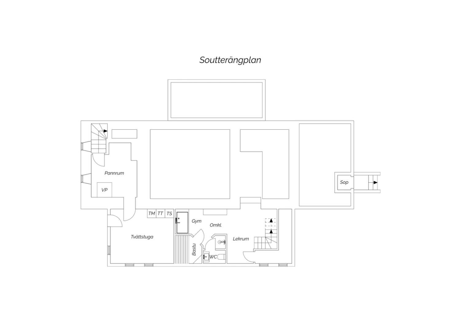 Soutterängplan