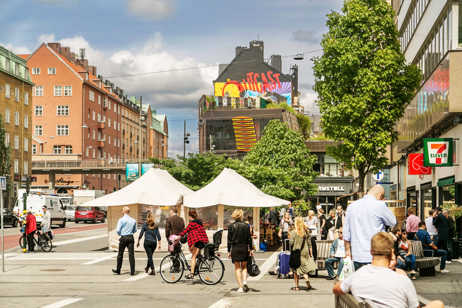 Hornstulls populära utbud & kommunikationer