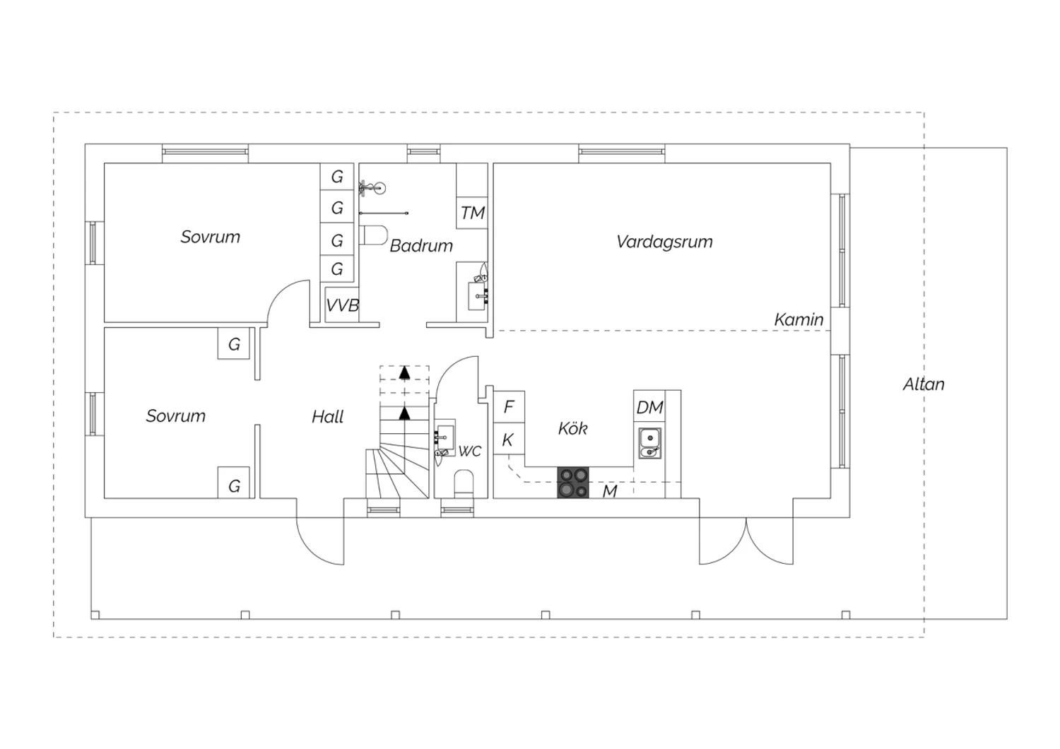Plan Katrinelund 498B