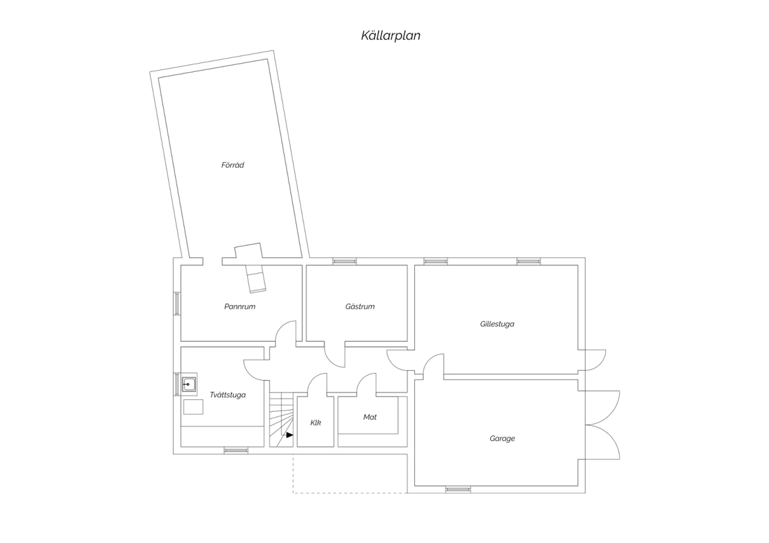 Källarplan