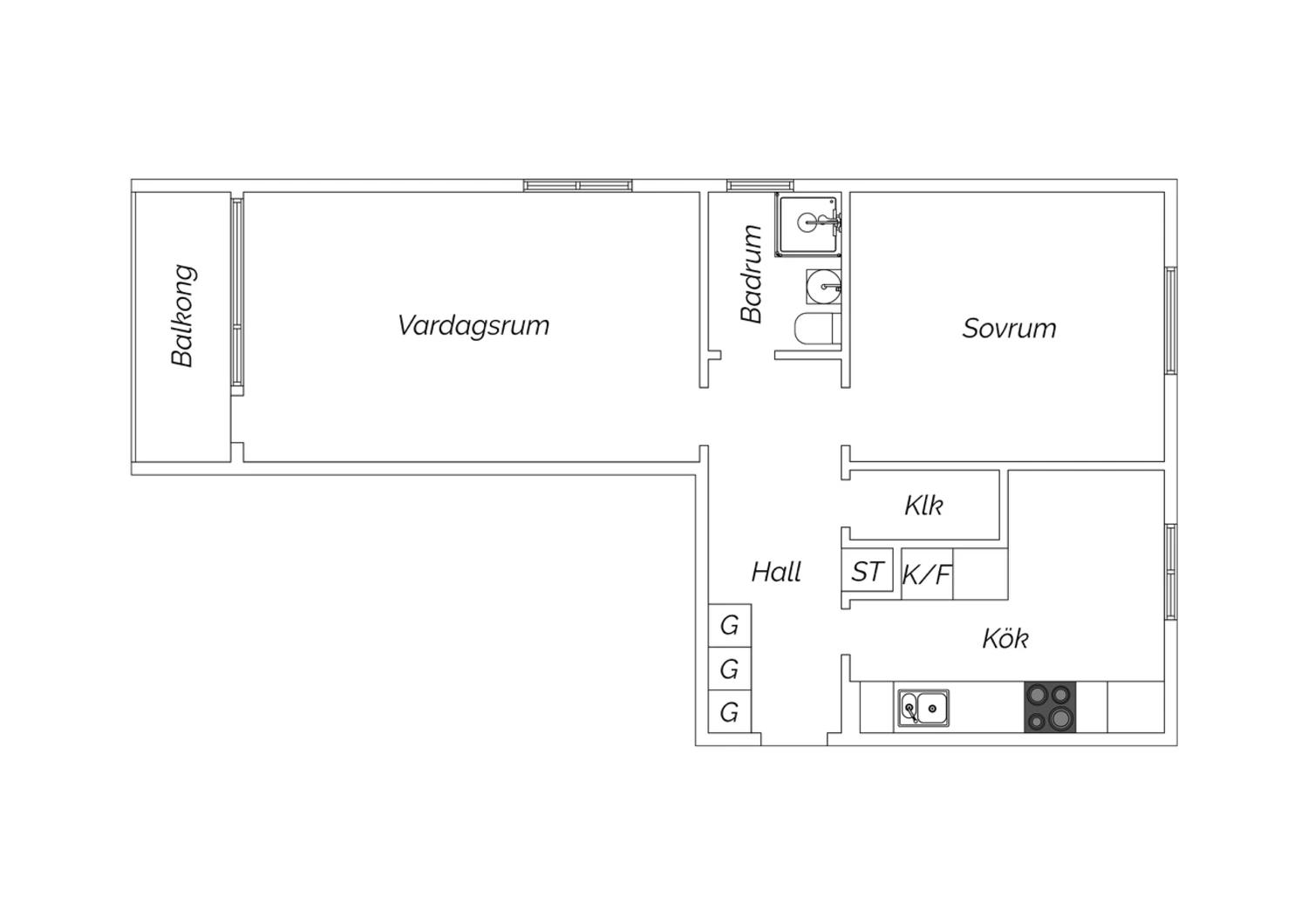 Svartå Bangata  8B