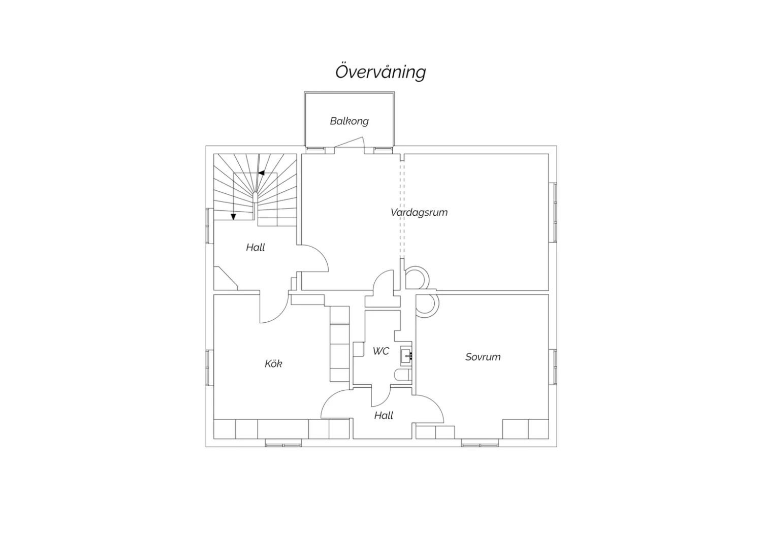 Övervåning