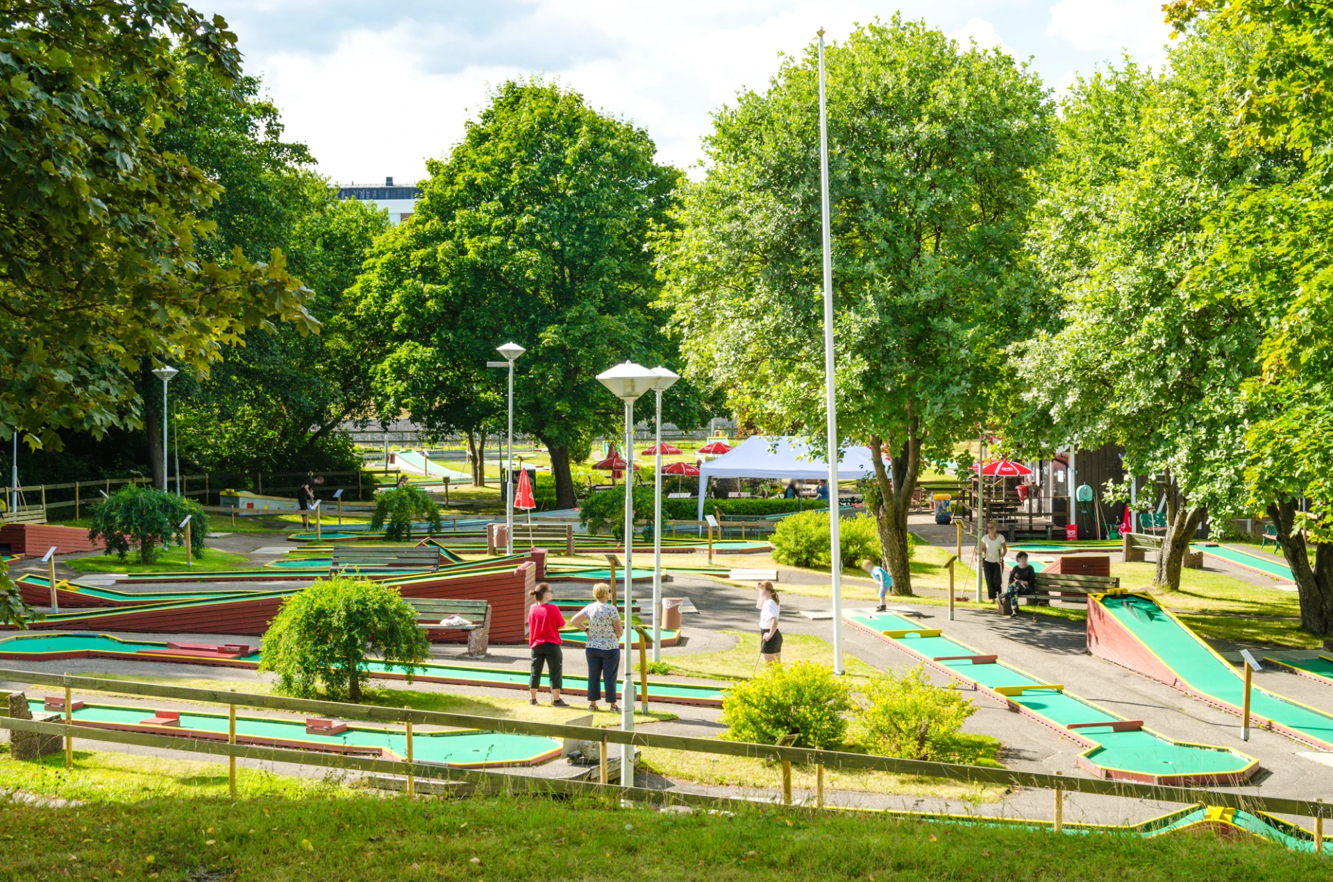 Minigolfbana i Skönsberg