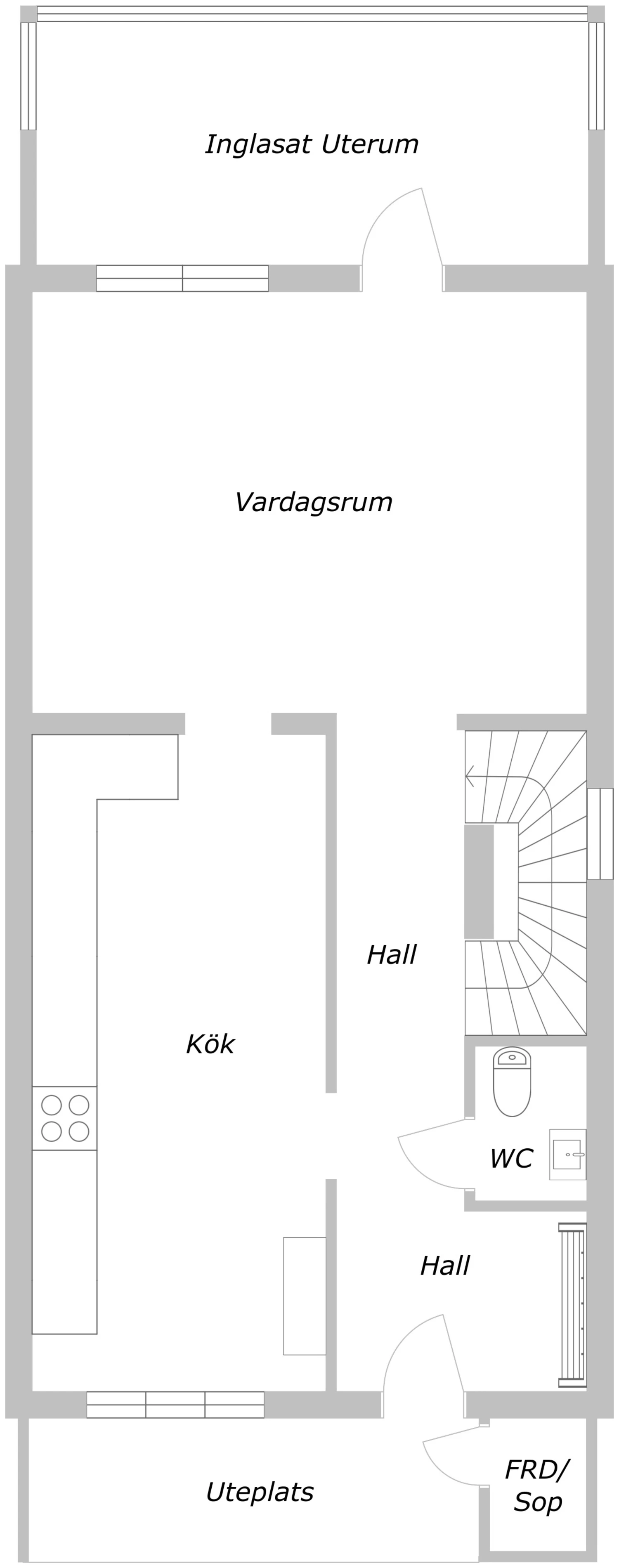 2D - Entréplan - förslag på planlösning - Image