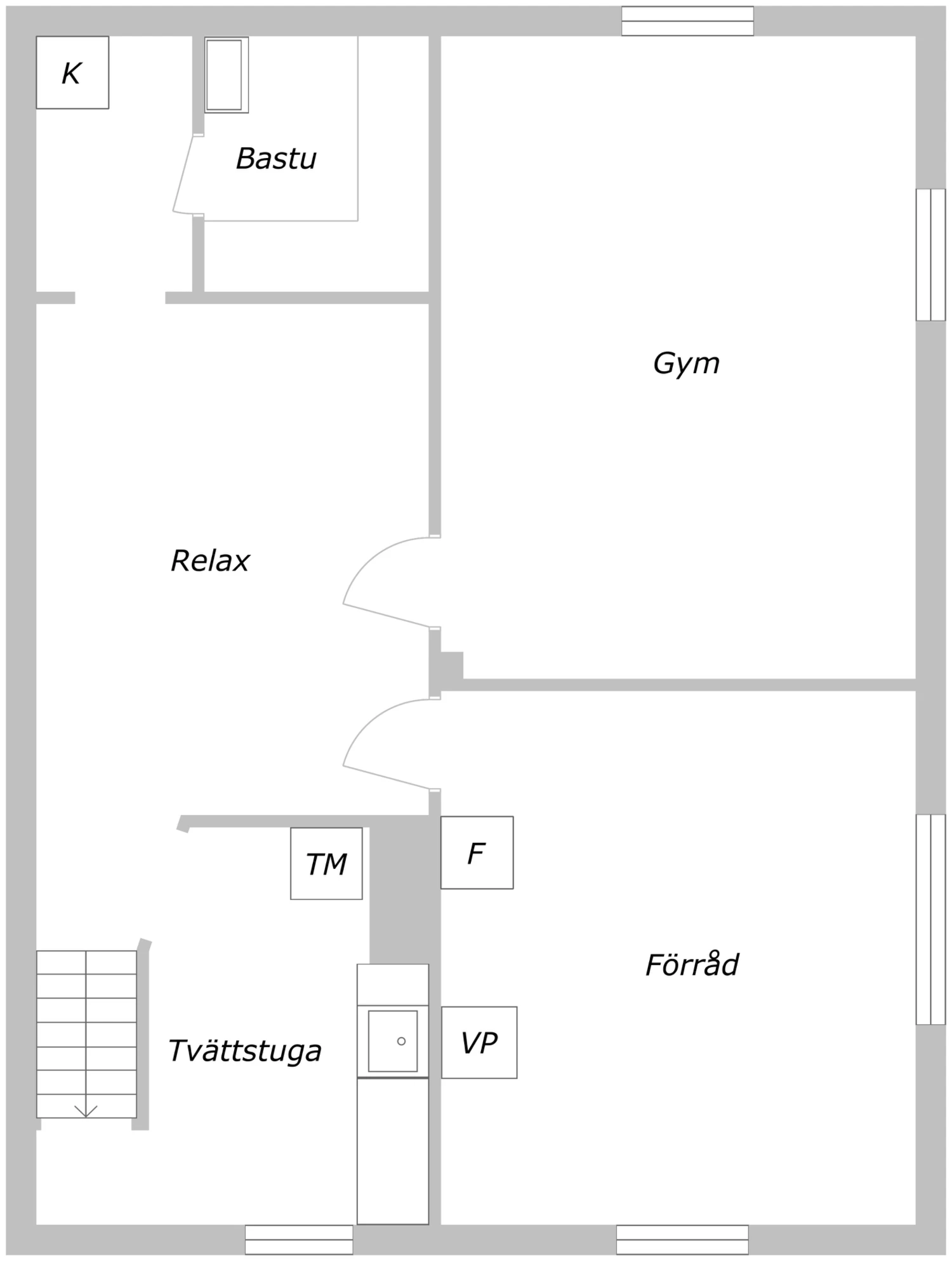 Källarplan