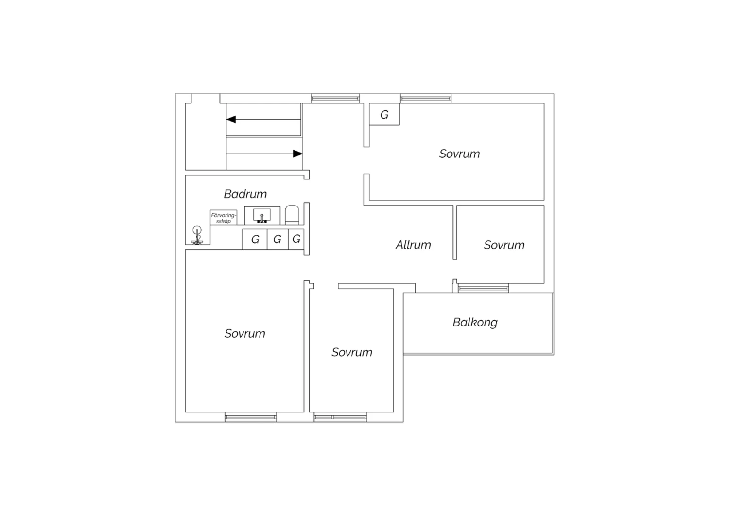 Övre plan
