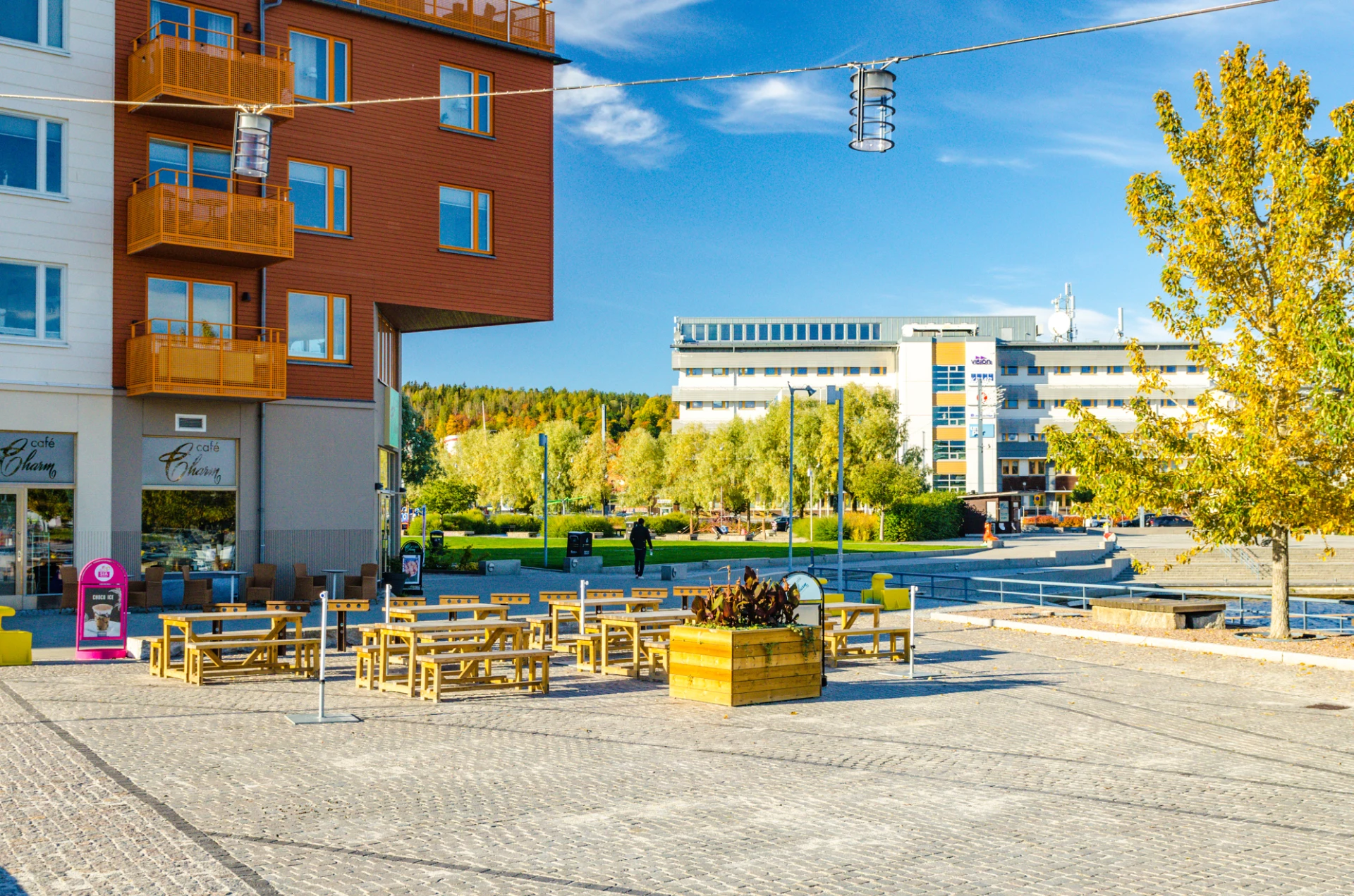 Rederigatan och kafé