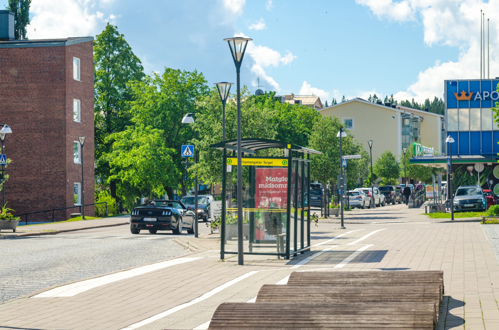 Busshållplats torget