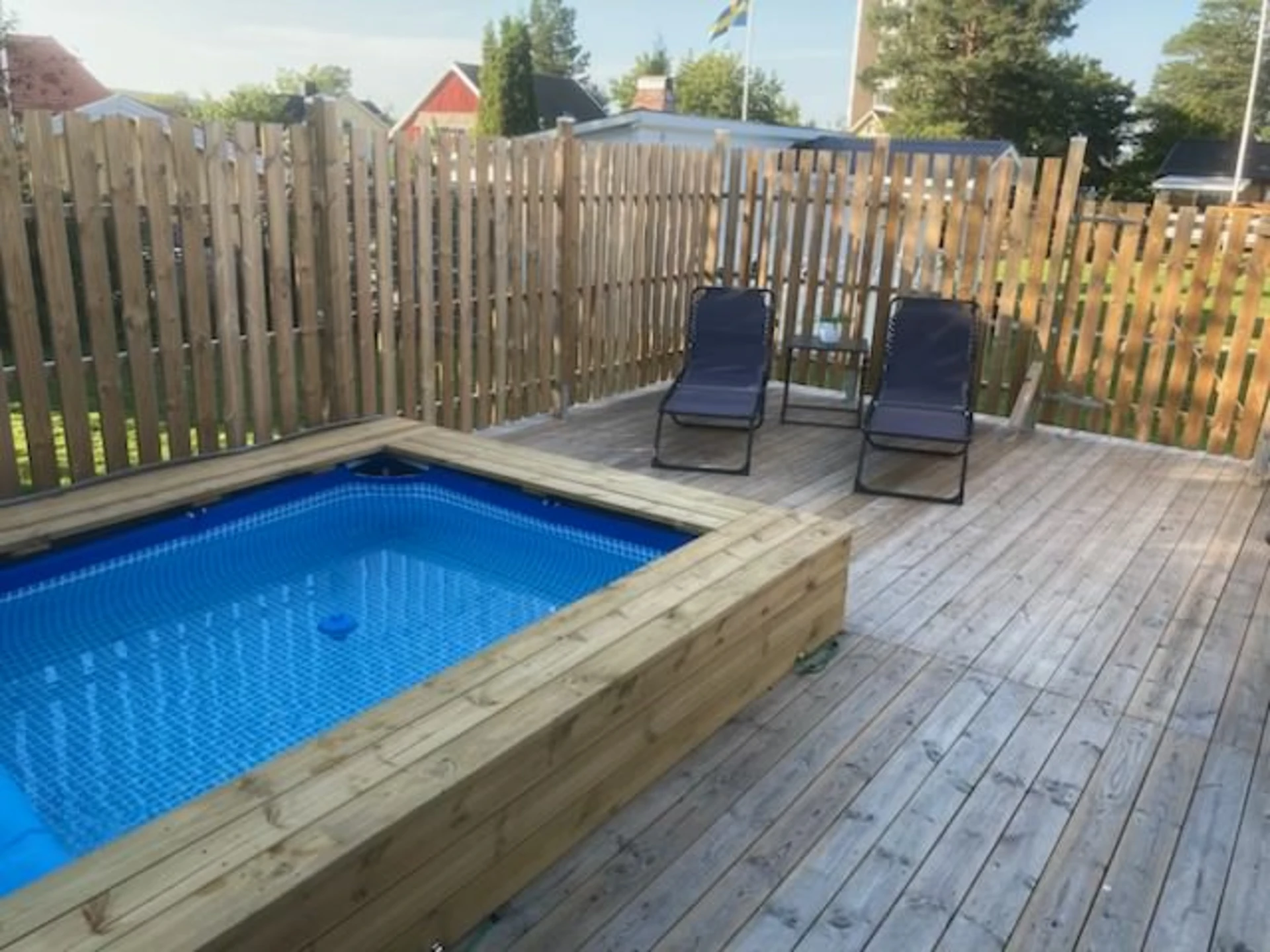 Sommar bassängen
