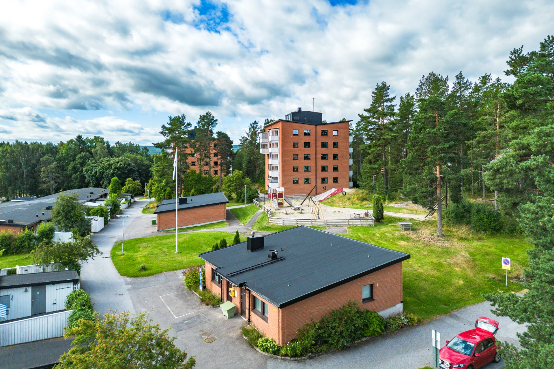 Gym, relax & tvättstuga