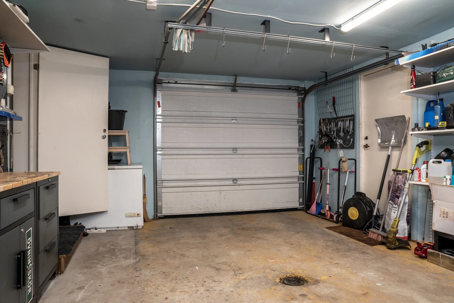 Rymligt garage