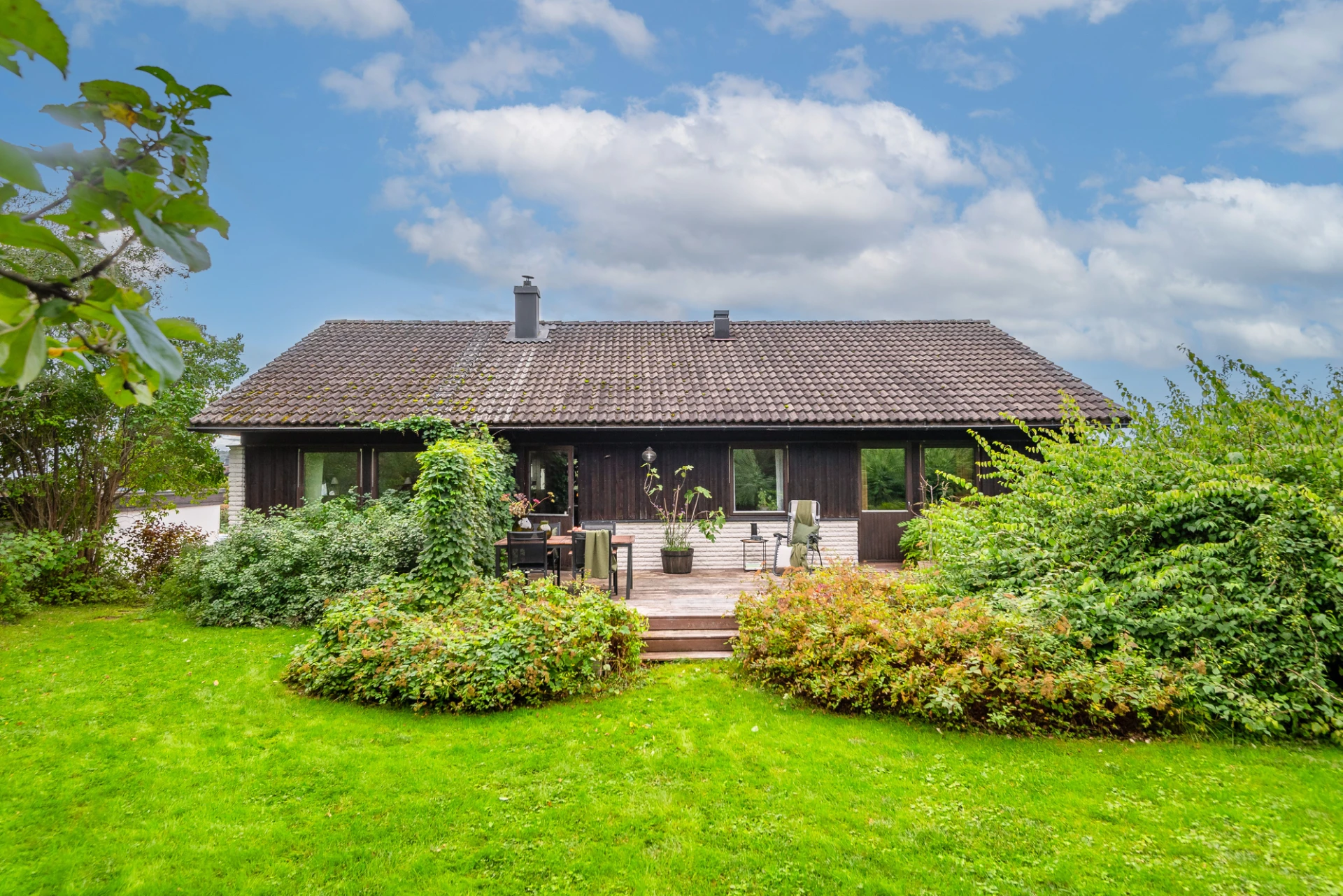 Hus och tomt på ovan sidan