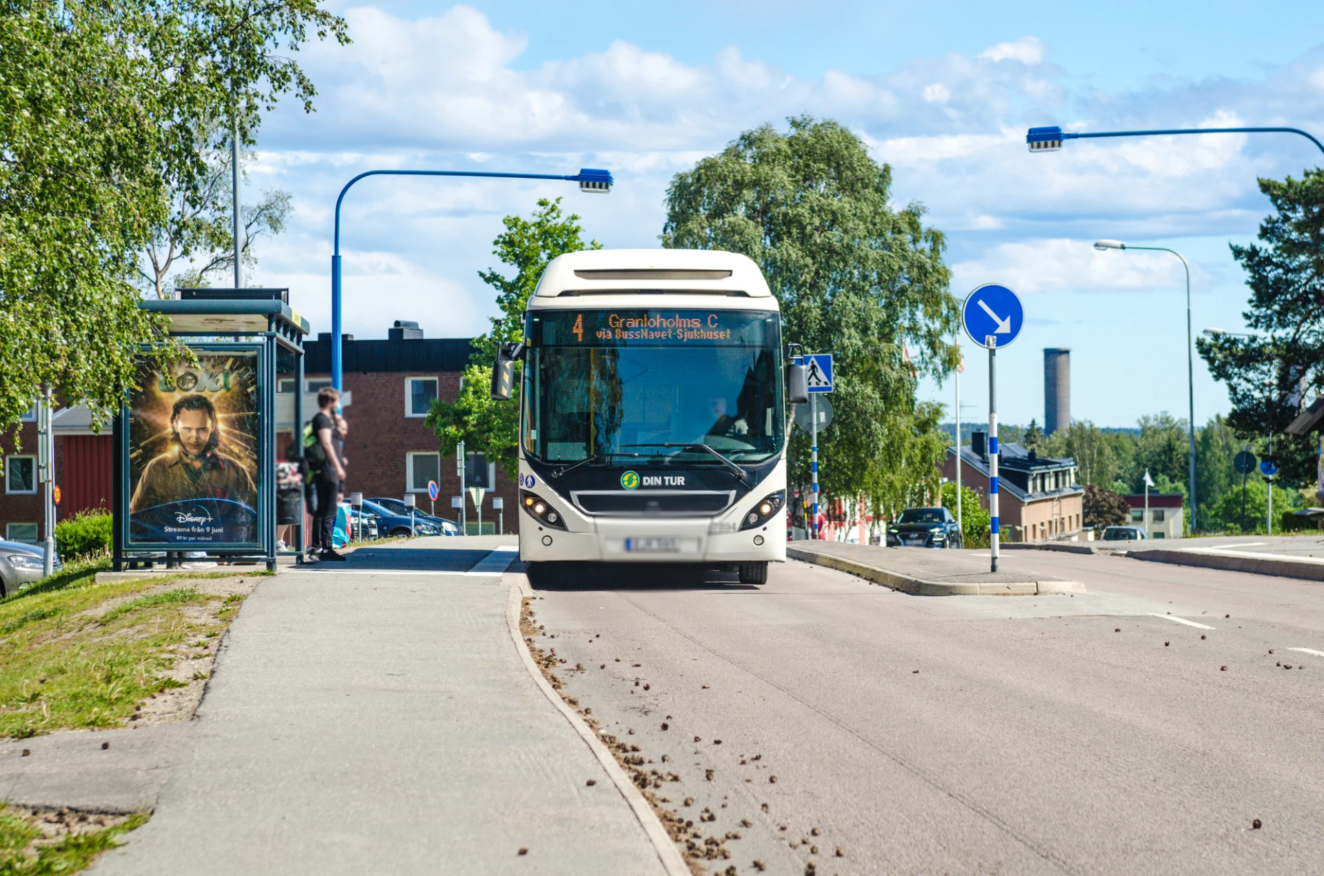 Busshållplats Skönsmohuset