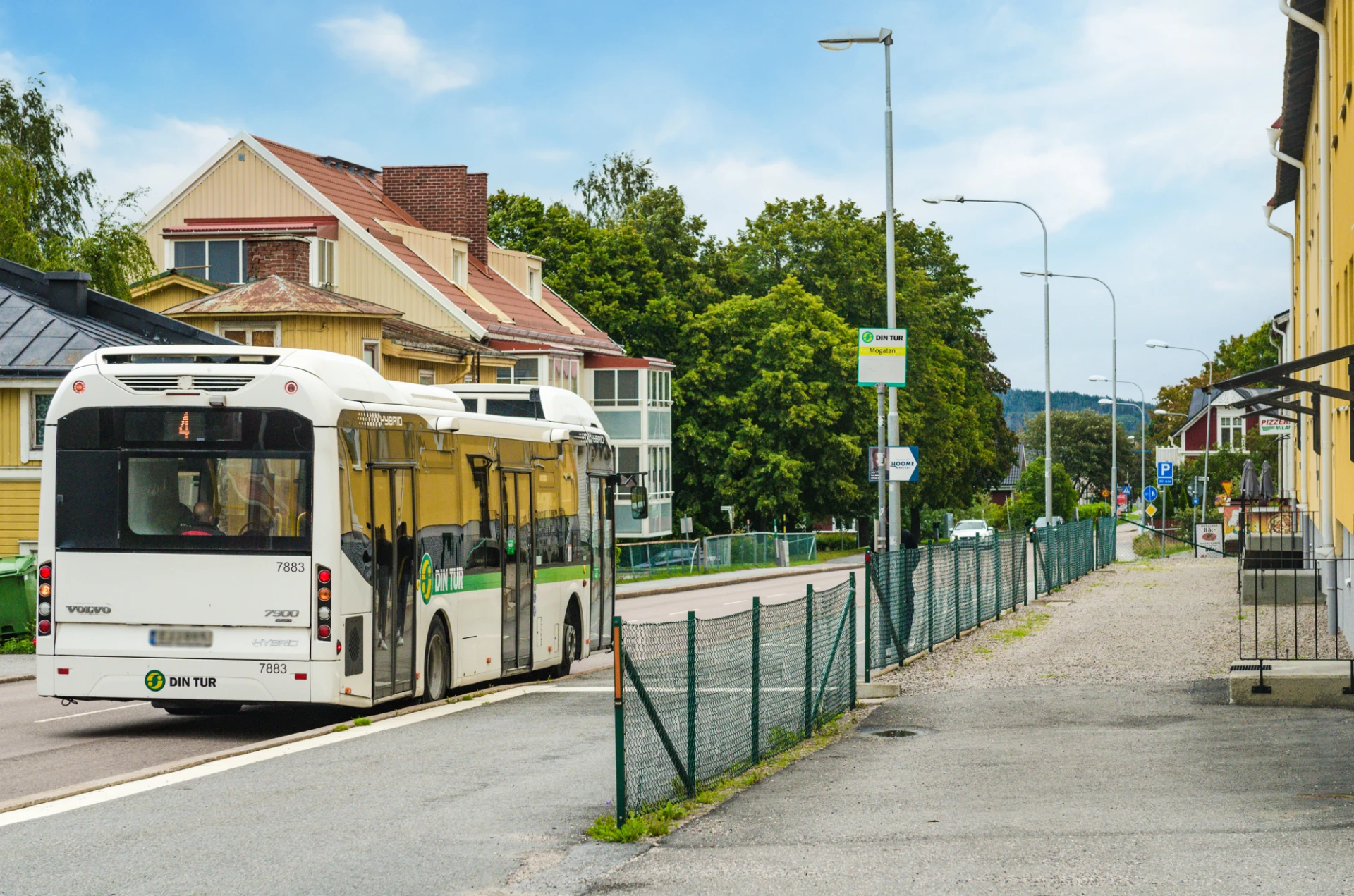 Busshållplats vid Fridhemsgatan 60