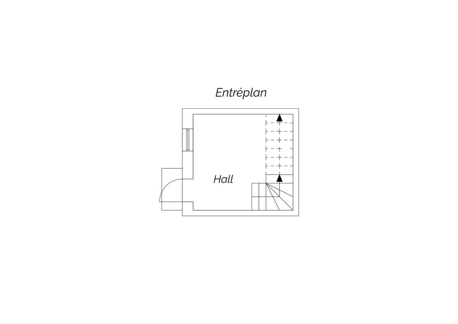 Planritning entréplan