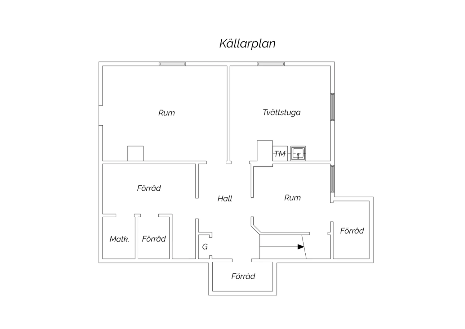 Källarplan