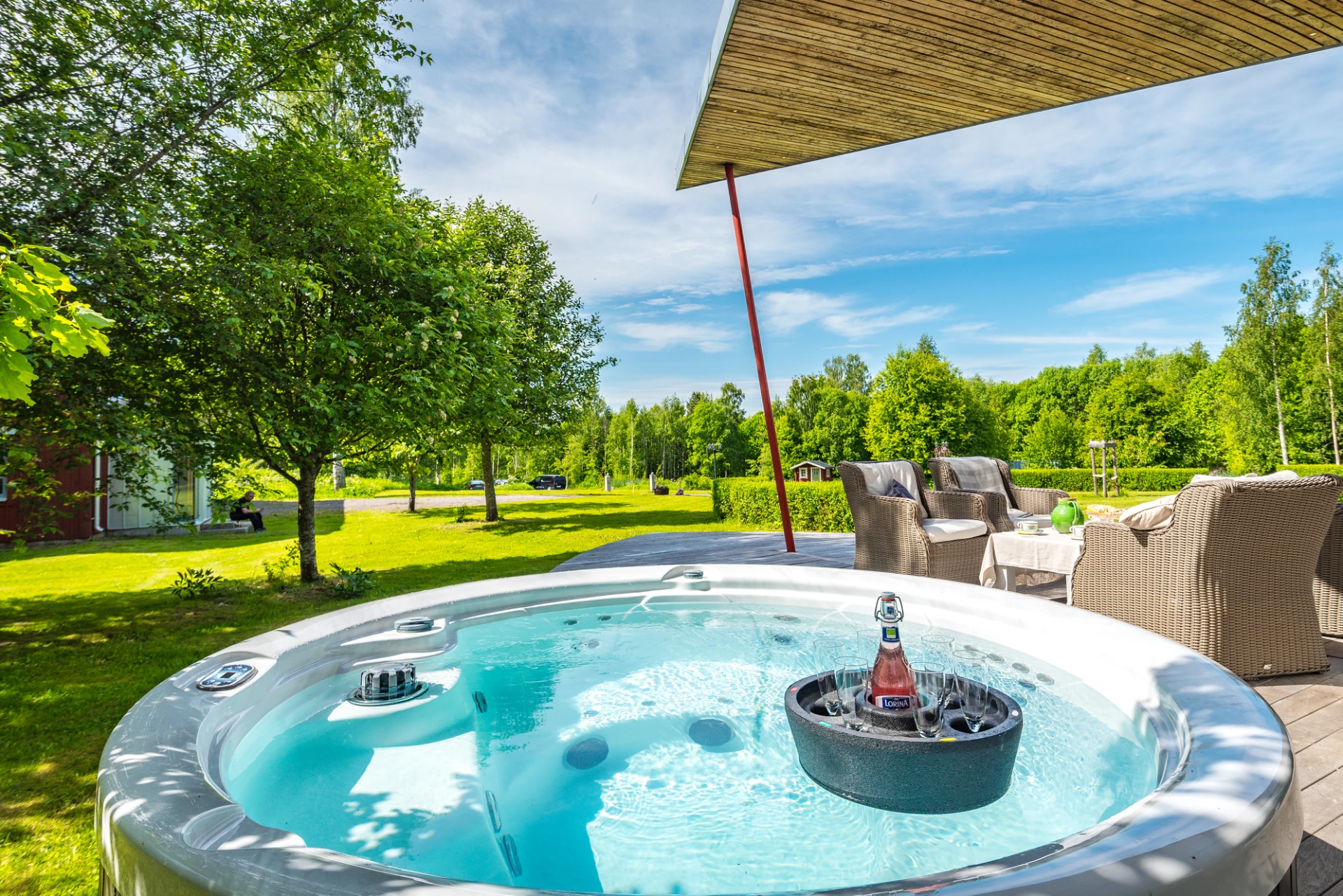 Njutbar avkoppling i SPA-badet