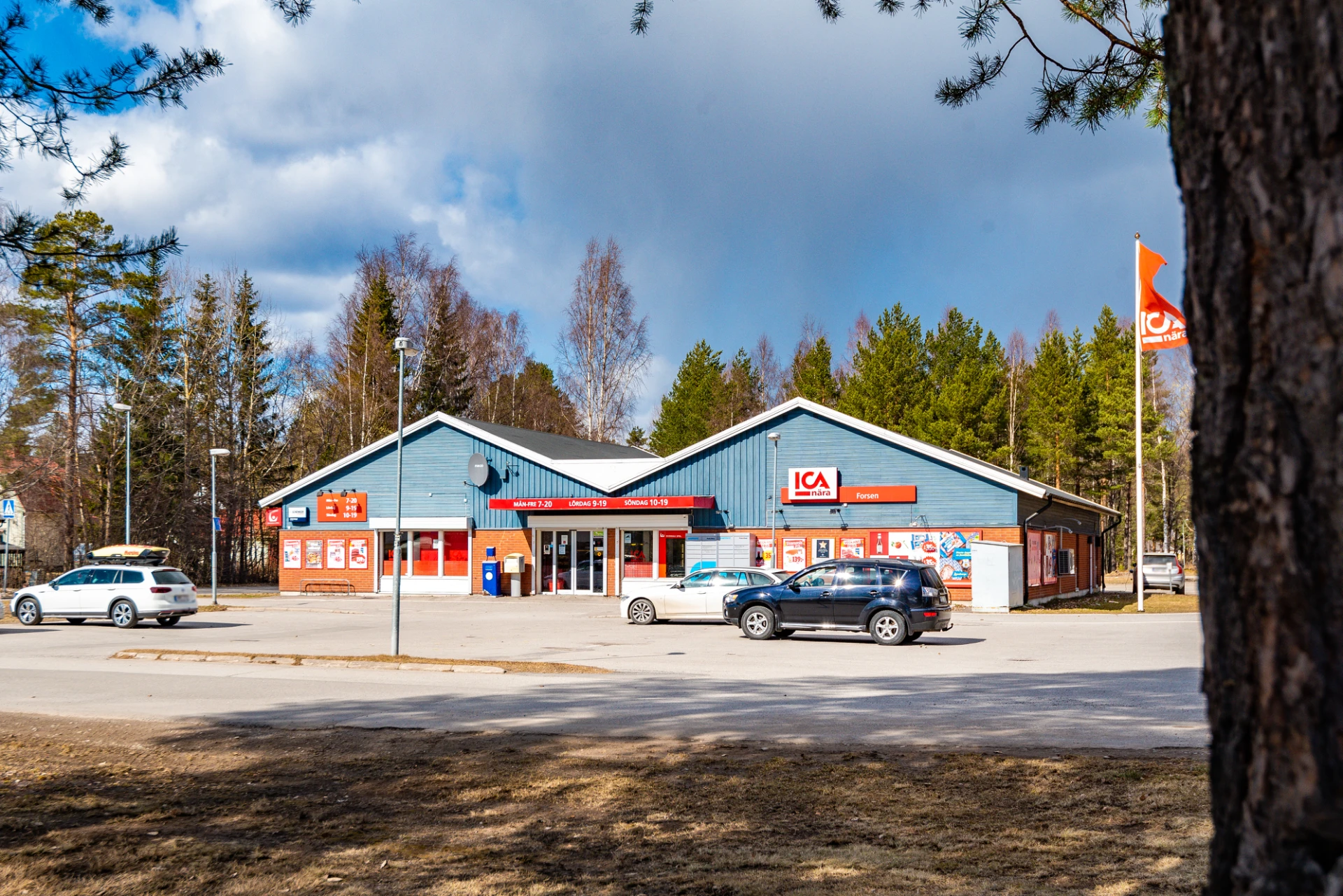 Matbutik i Bergeforsen