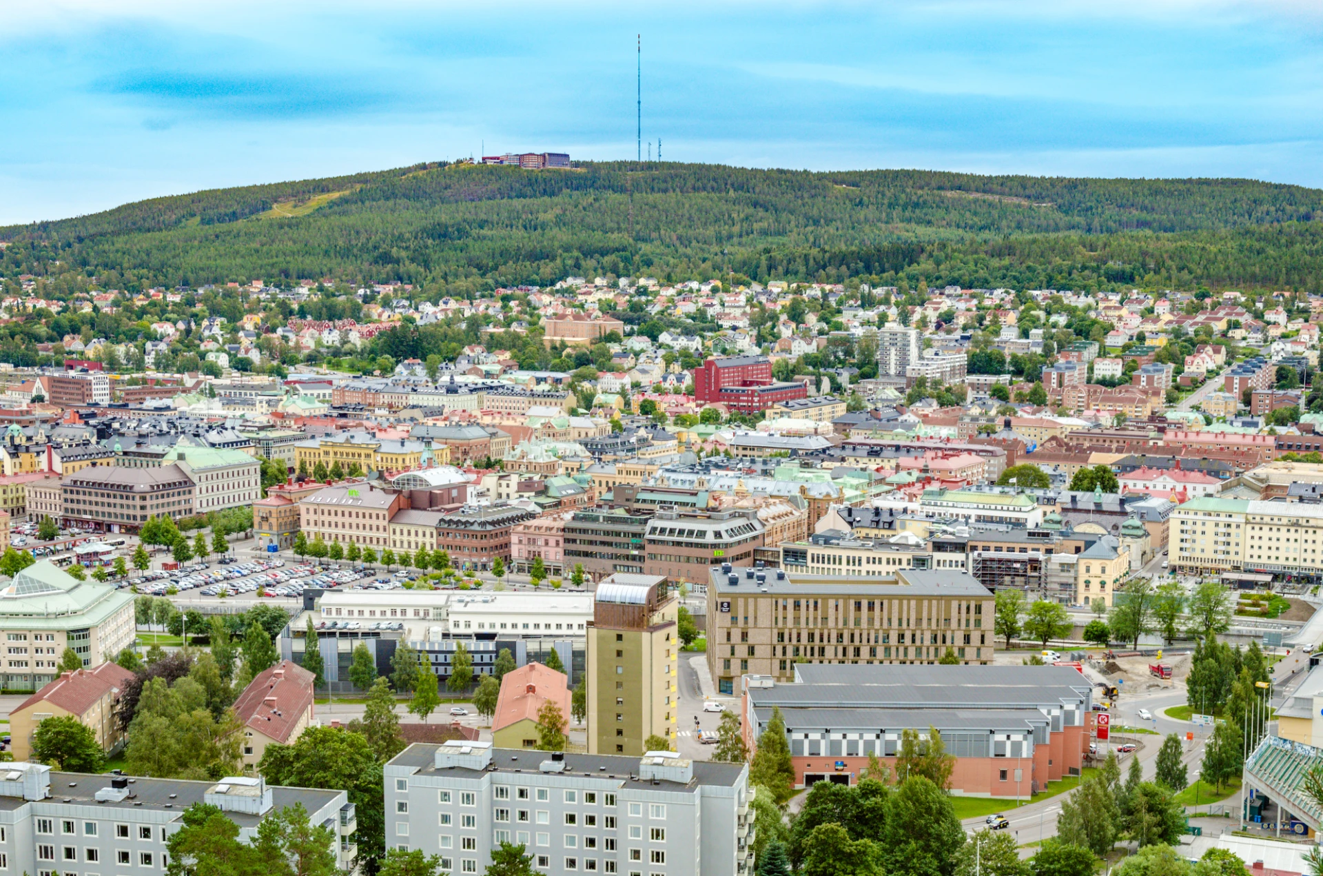 Vy från Norra stadsberget