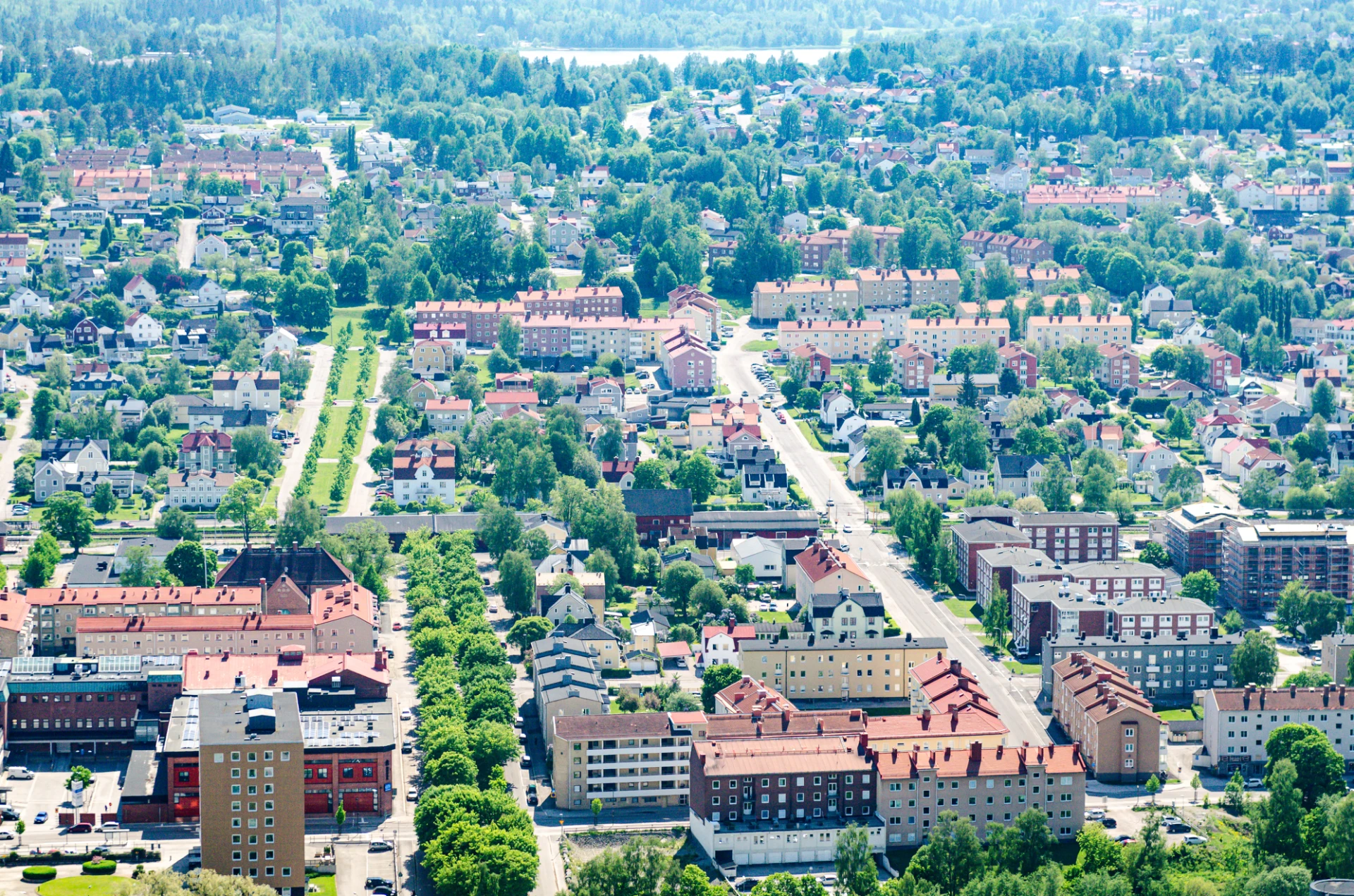 Vy från Norra stadsberget