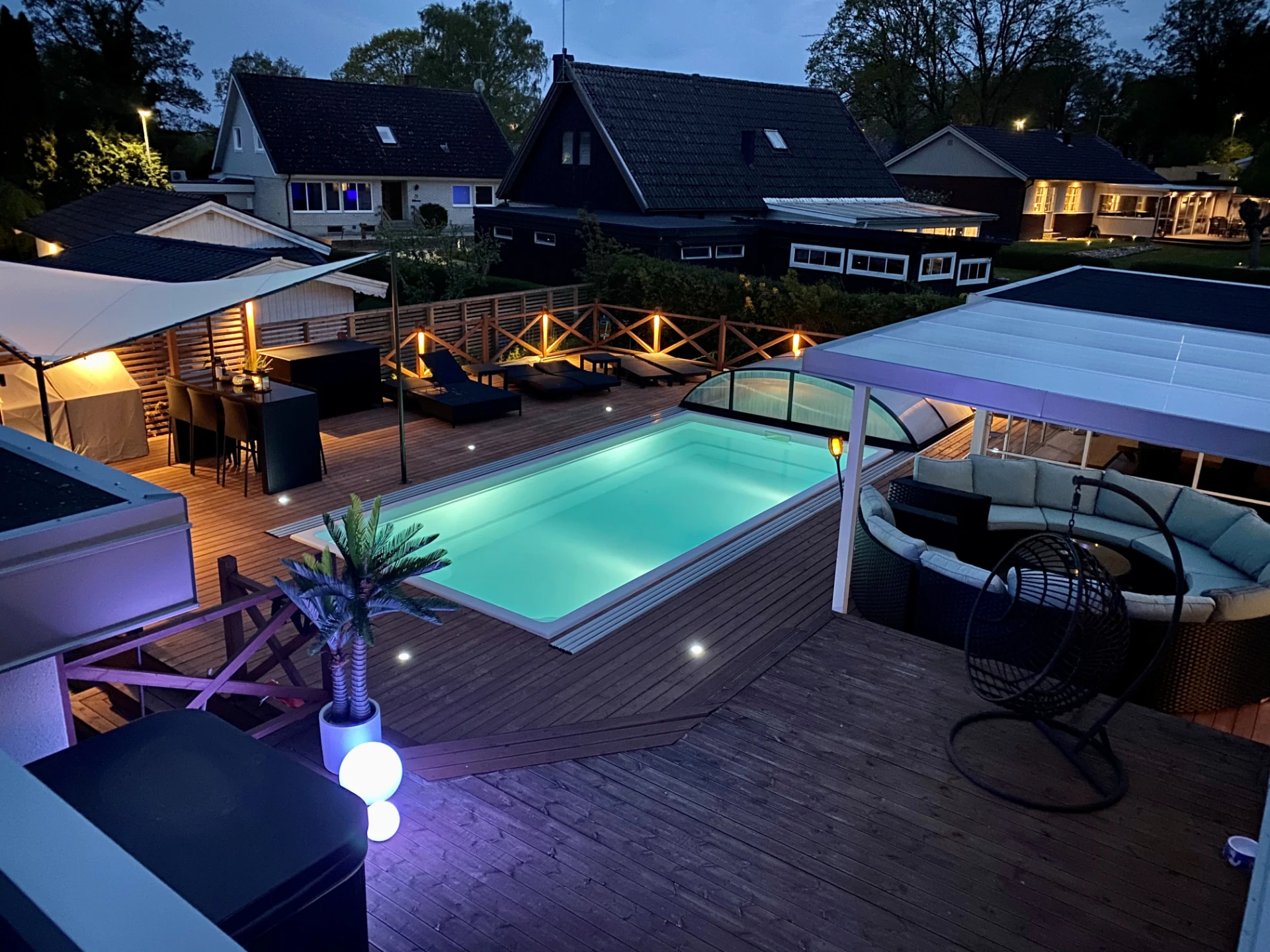Altan och Pool (Privat bild)