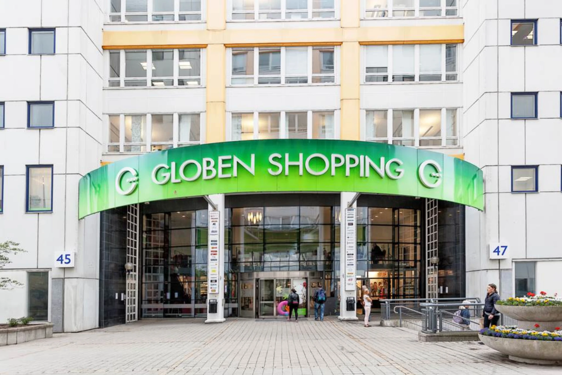 Lågupplöst Globen shopping