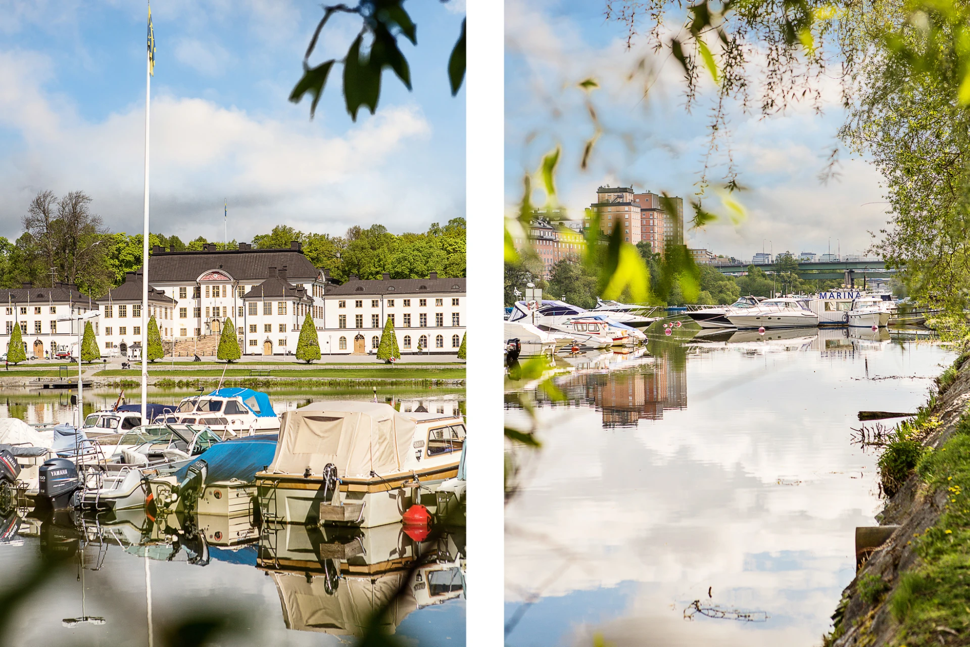 Karlbergs slott och Karlbergskanalen