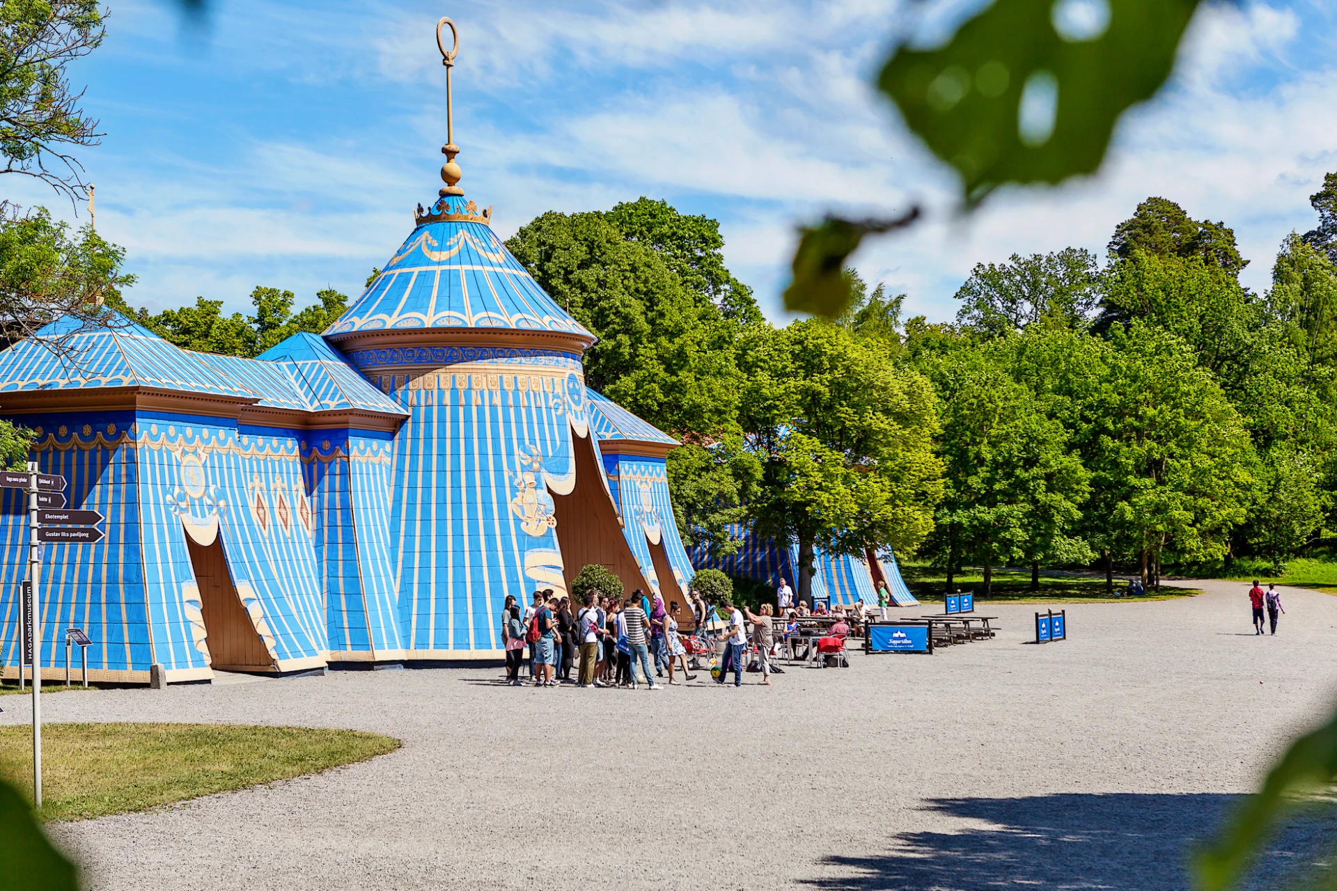 Koppartälten i Hagaparken