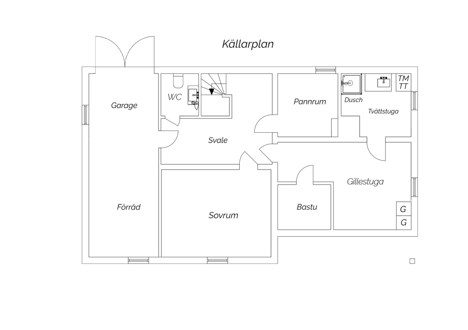 Källarplan
