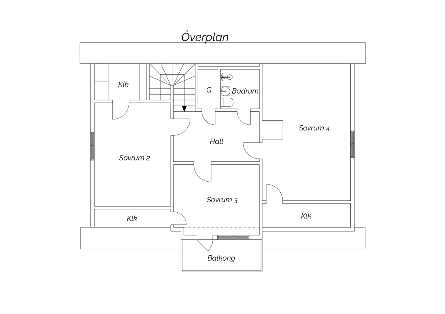 Övre plan