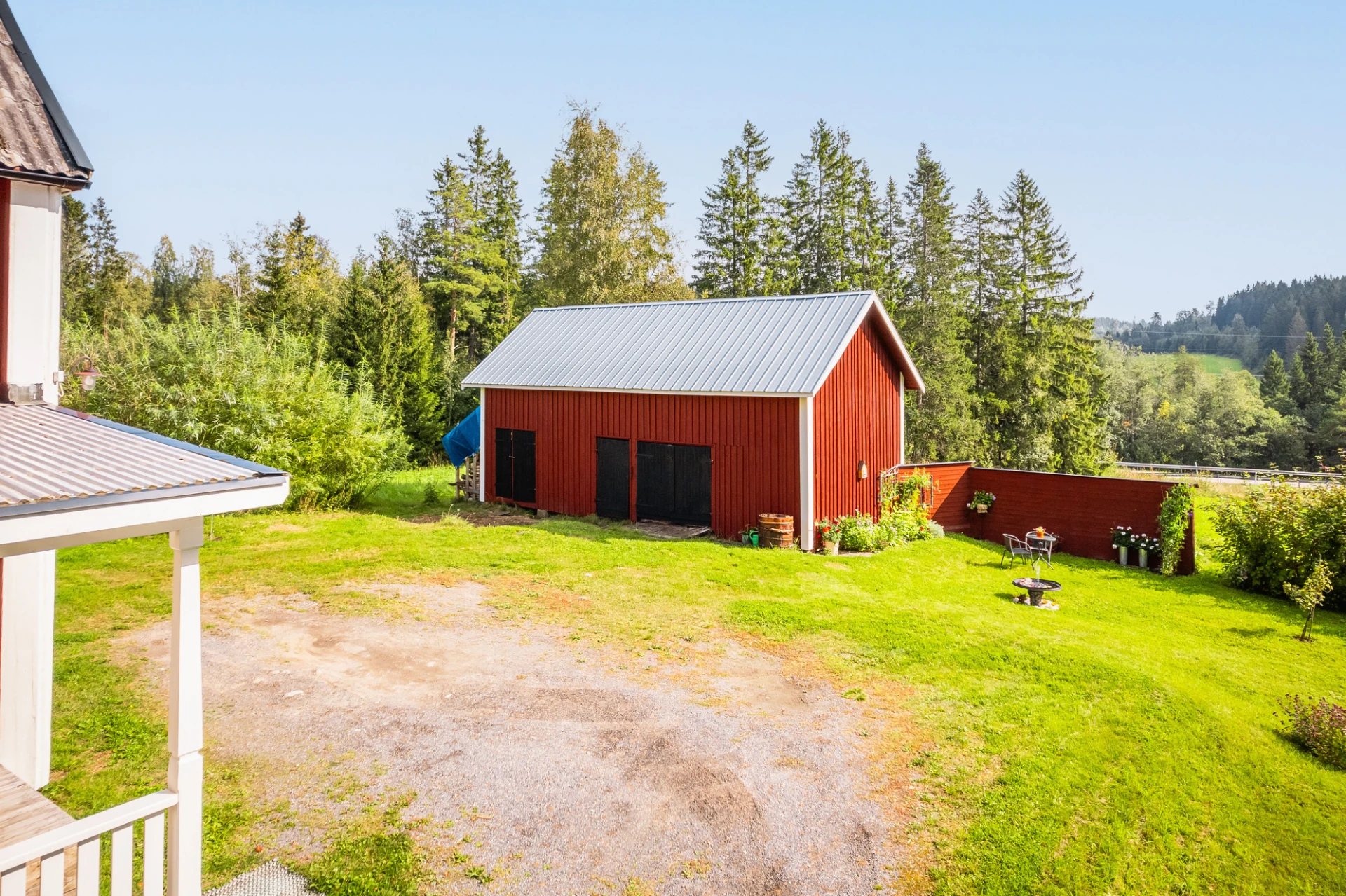 Exteriörbild förrådsbyggnad