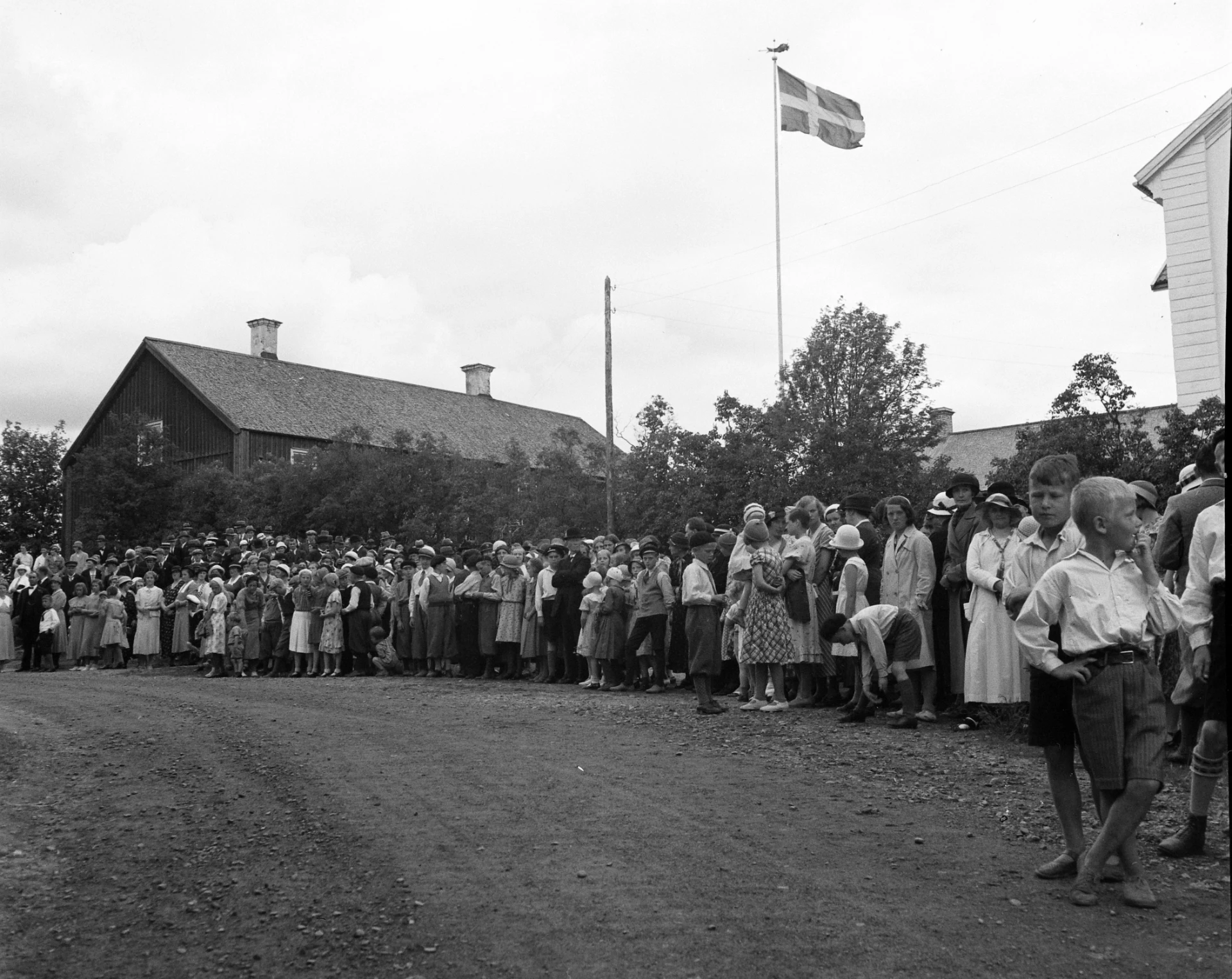 Huset 34 kronprinsparets besök Foto Profilbild Leeks arkiv