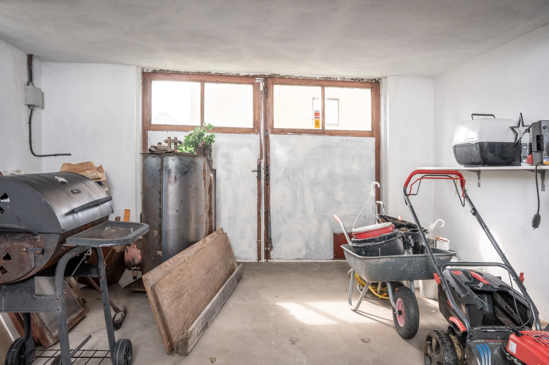 Garage i källare