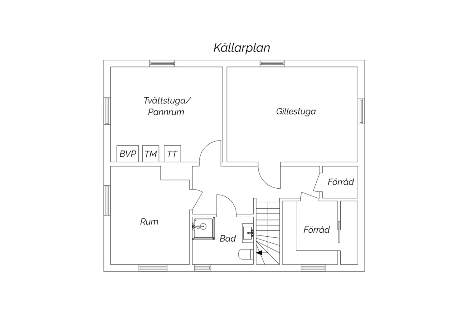 Källarplan
