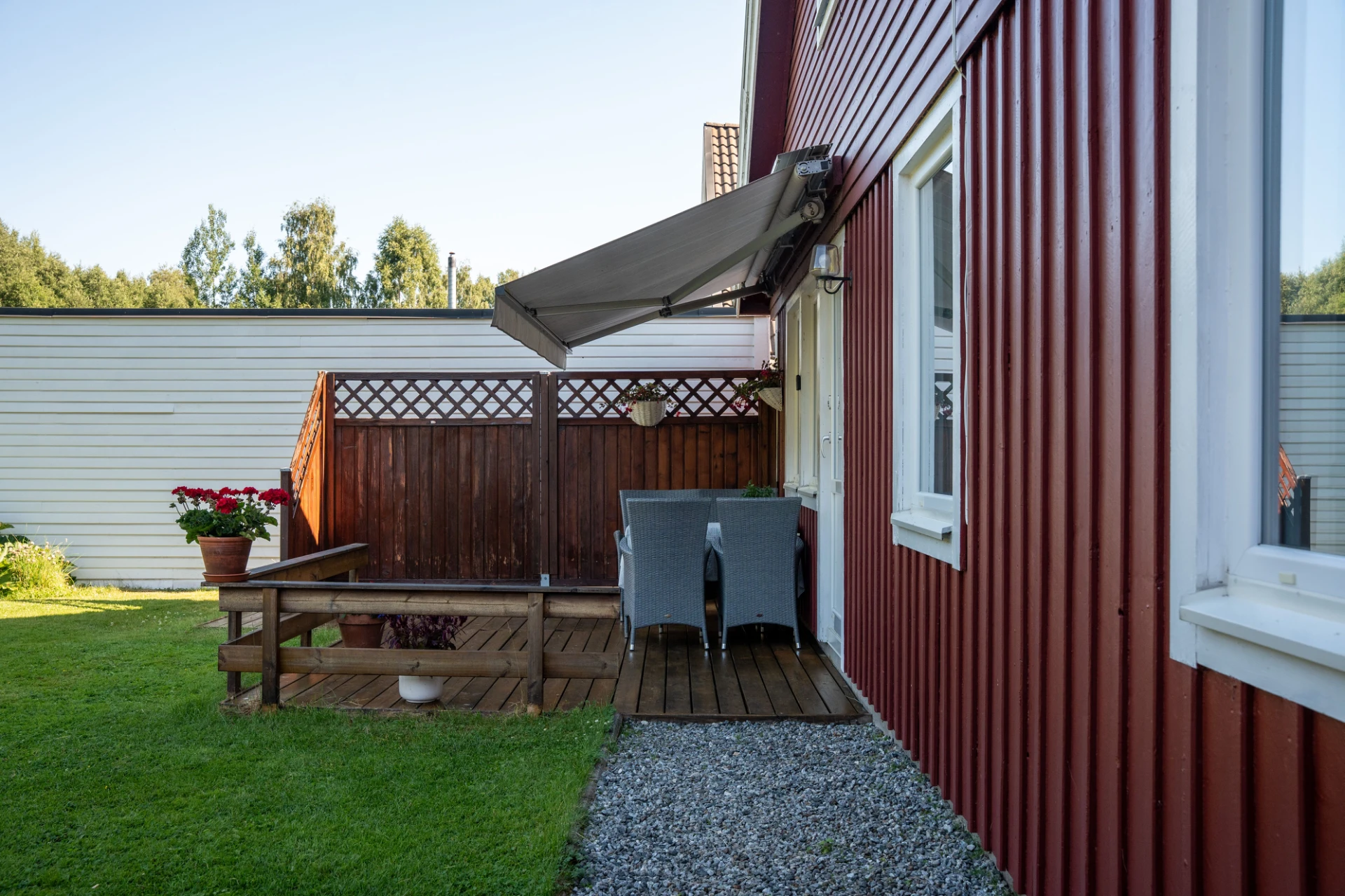 Uteplats baksida