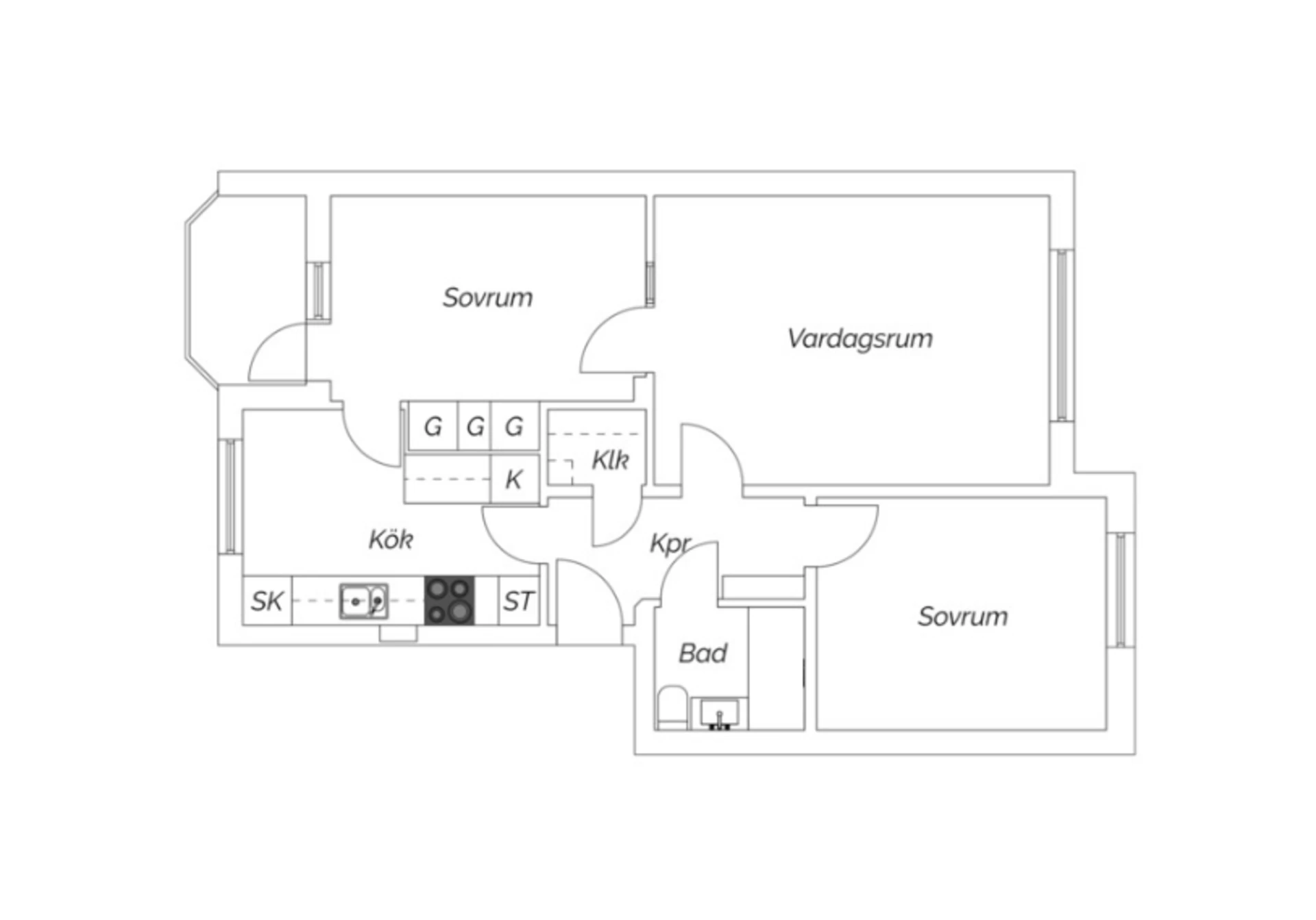 planritning stenvägen 9