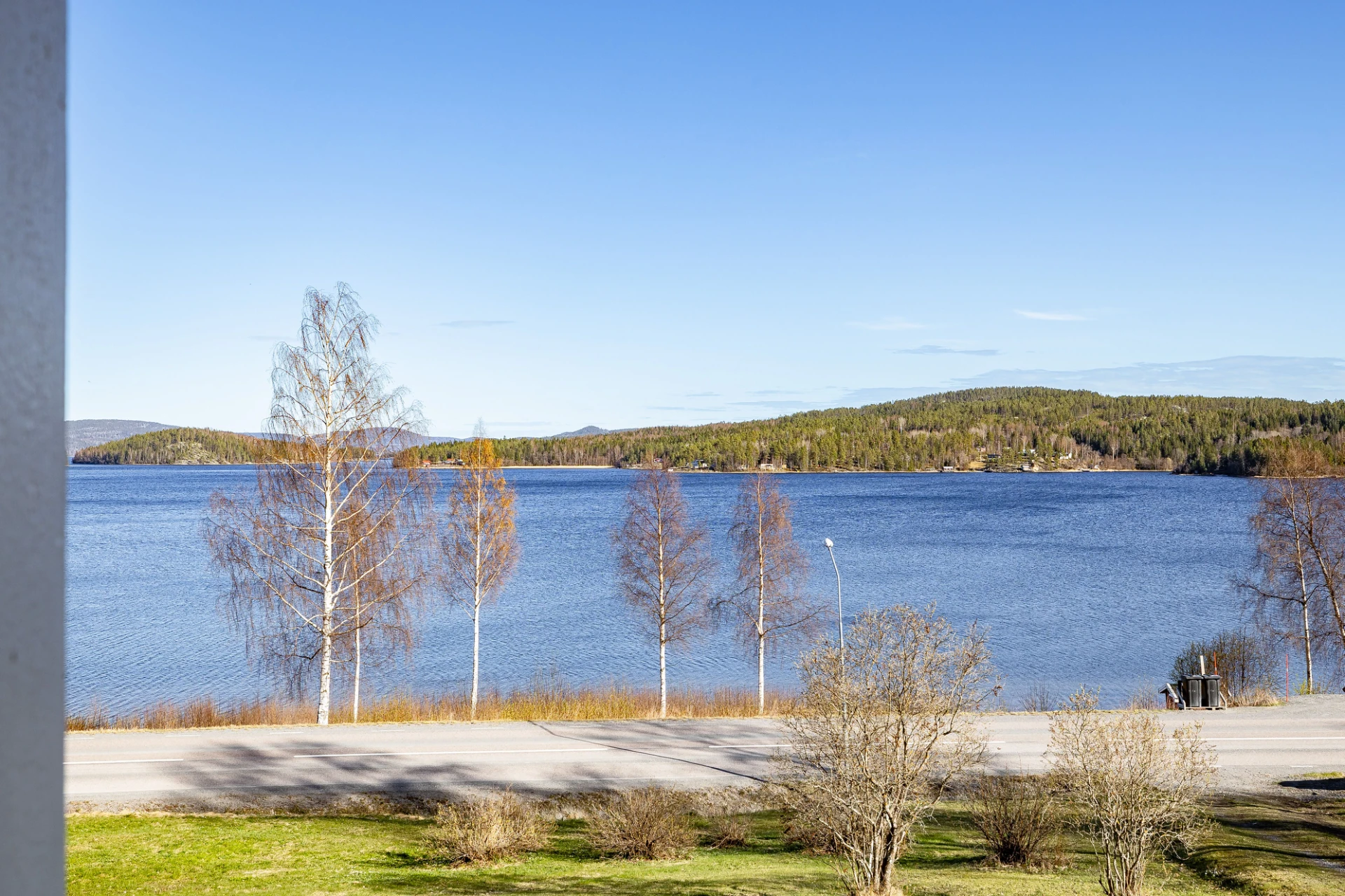 Utsikt från fastigheten