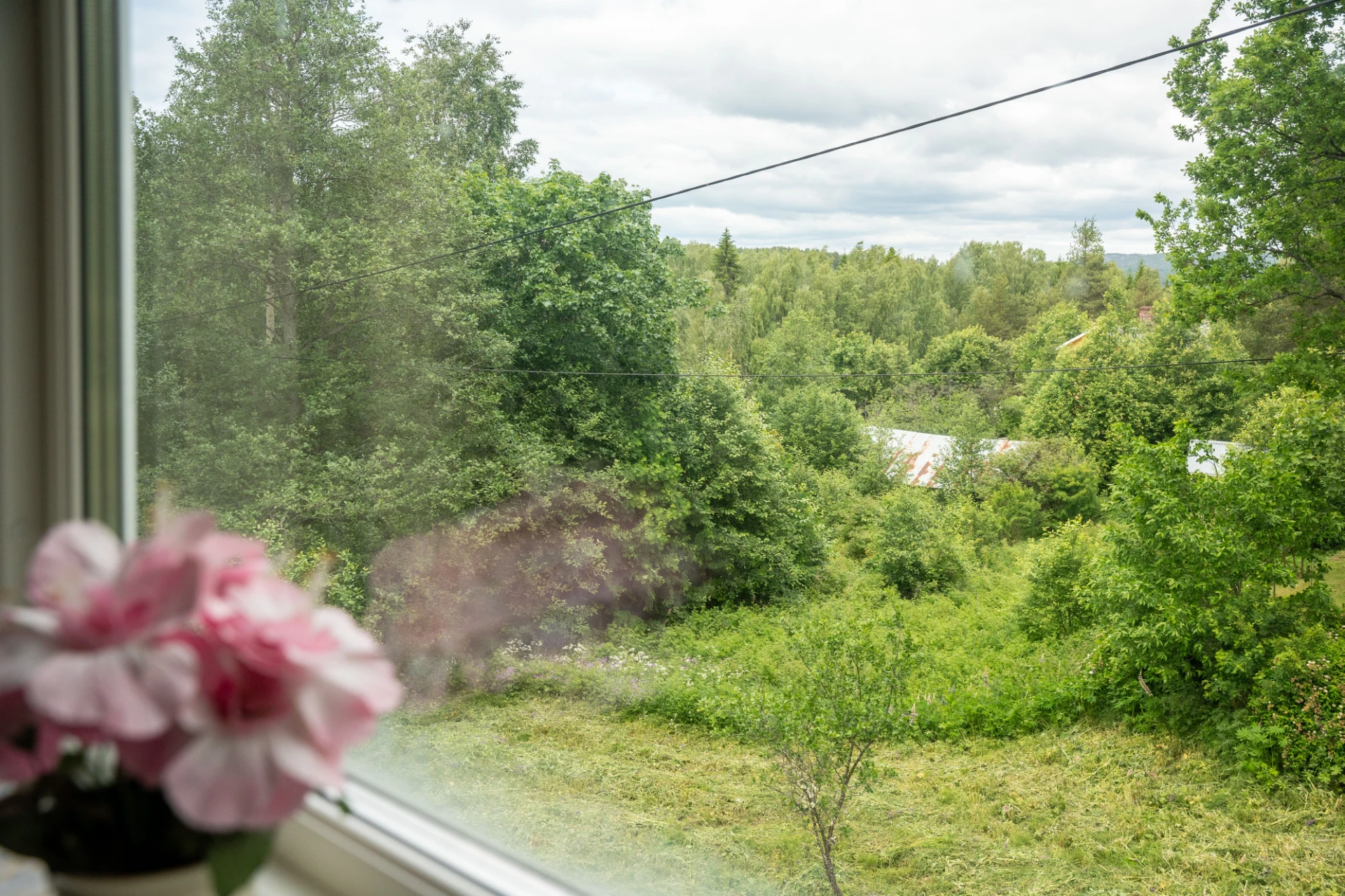 Utsikt från övervåning