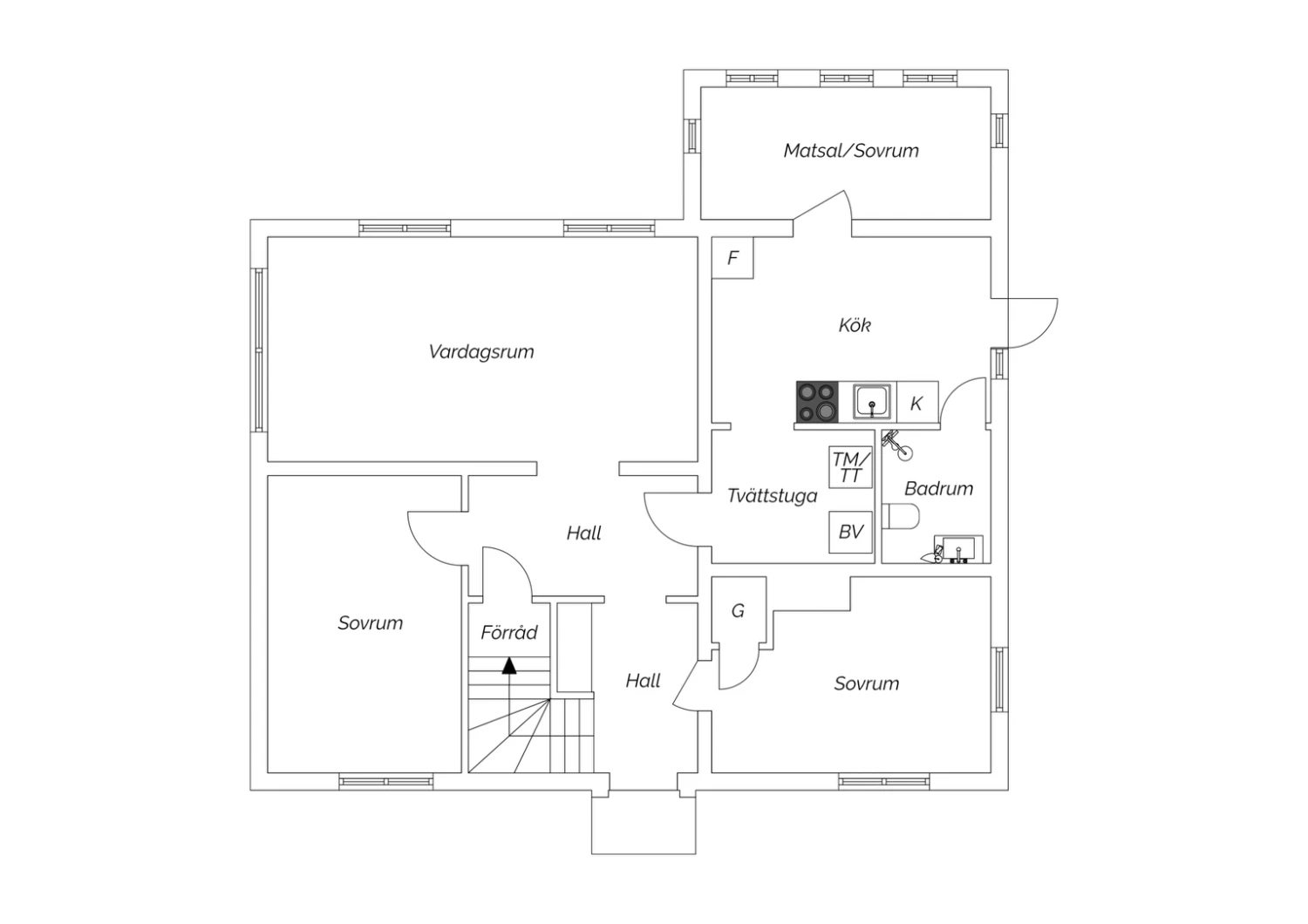 Nedre plan