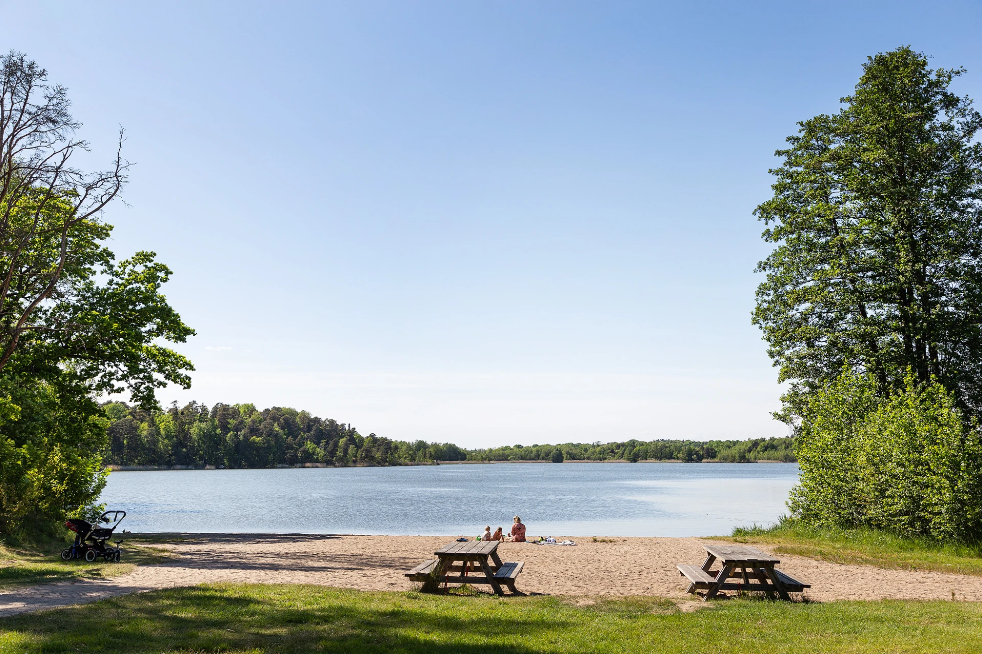 Ältasjön från Strandparksbadet