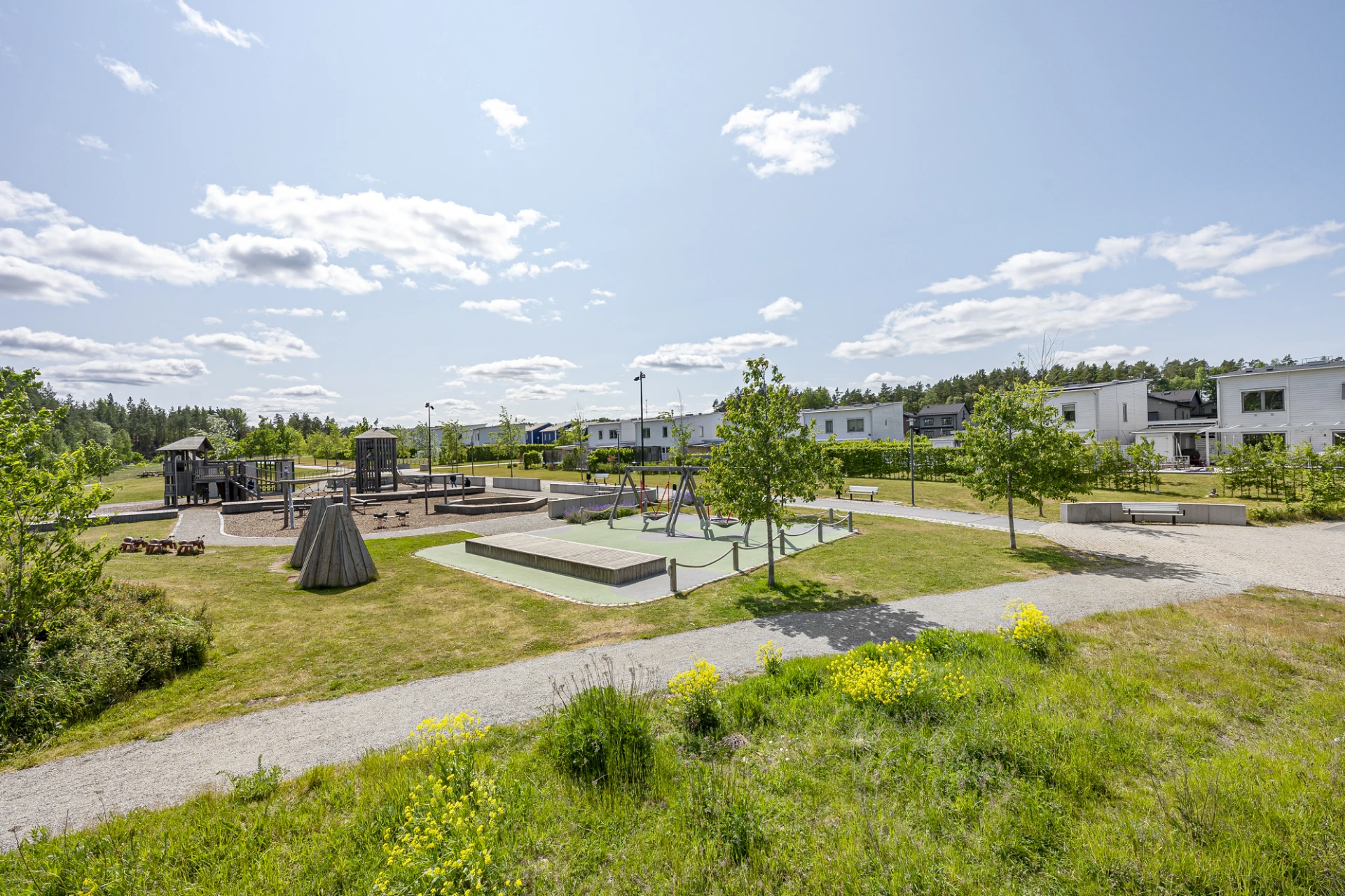 Lekpark i Ältadalen