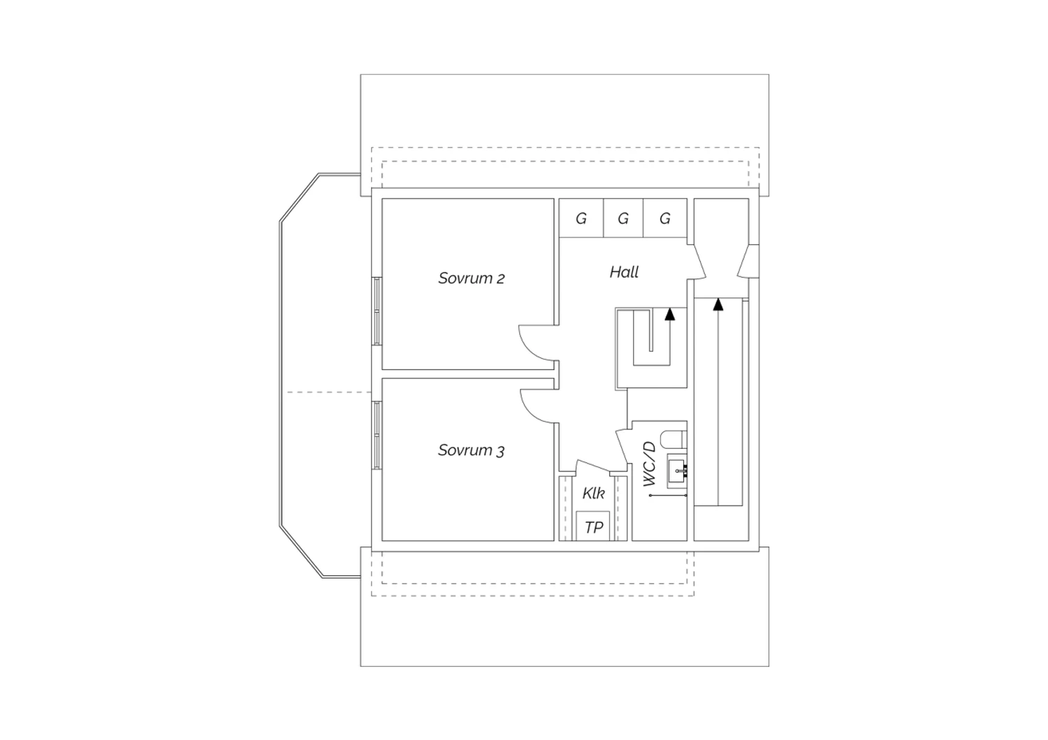 Övre plan