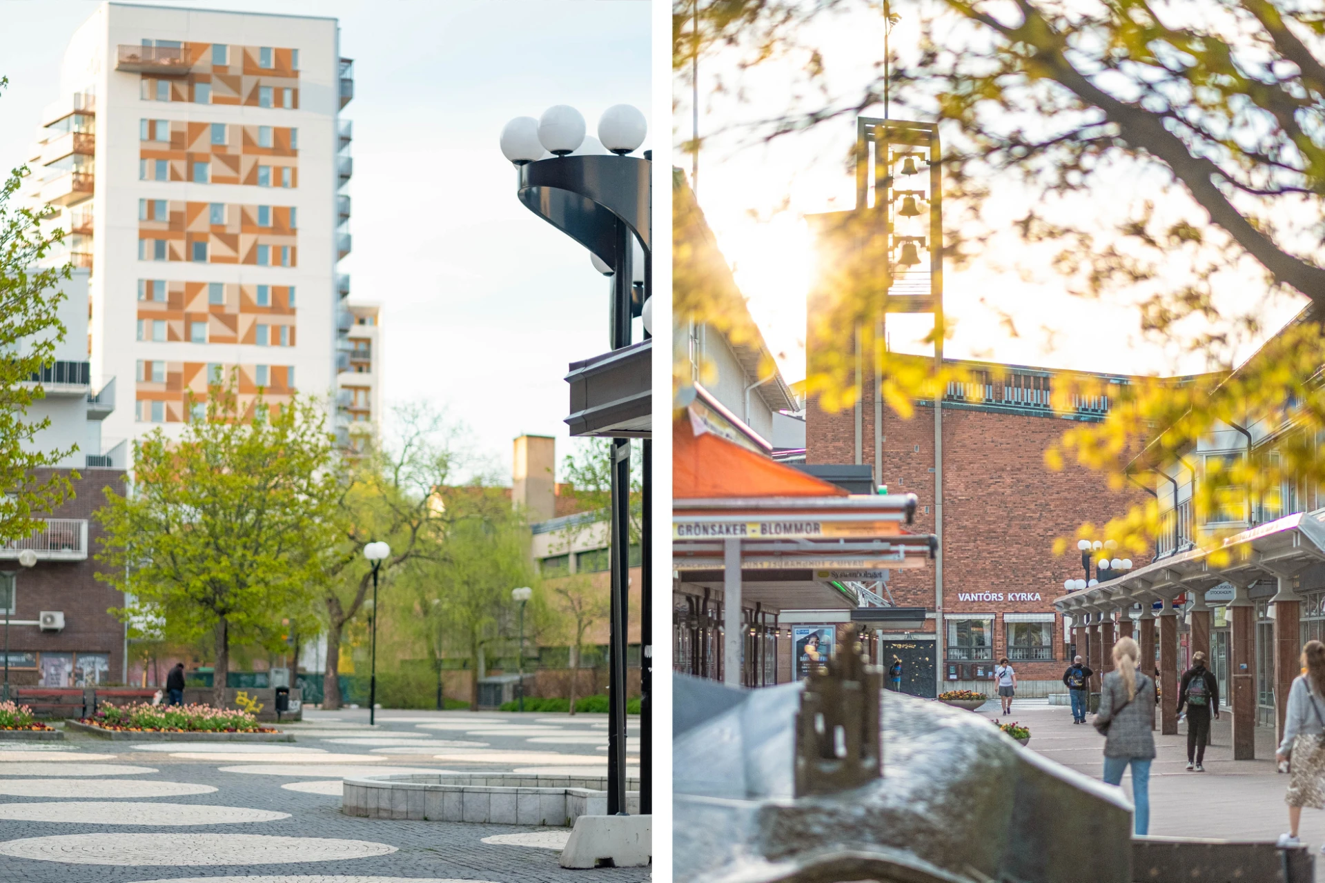 Högdalsgången och Vantörskyrkan