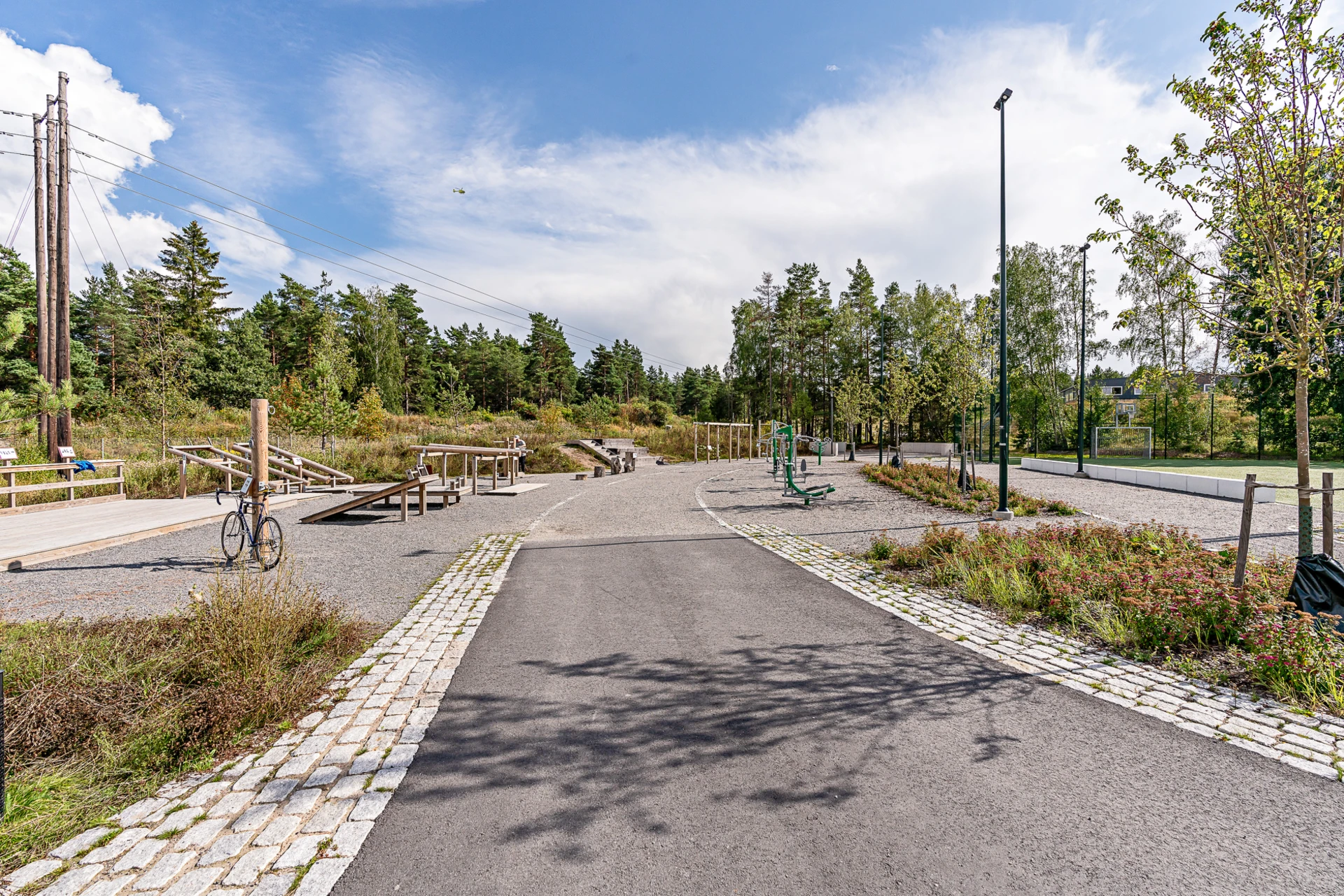 Utegym i Ältadalen