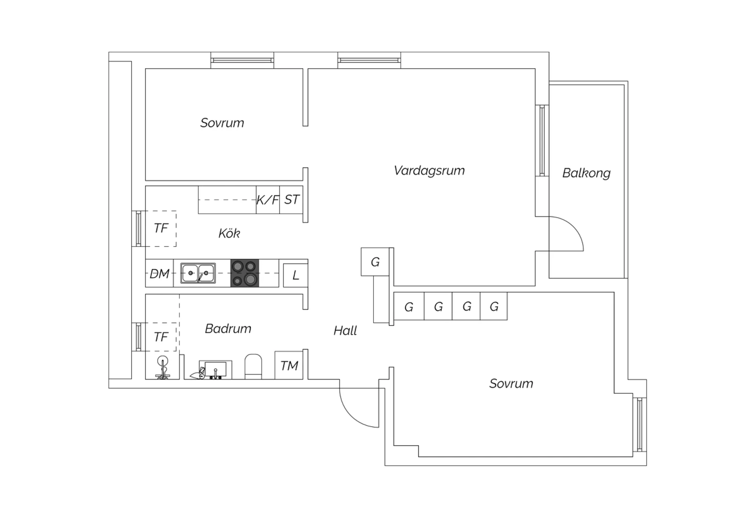 Planlösning